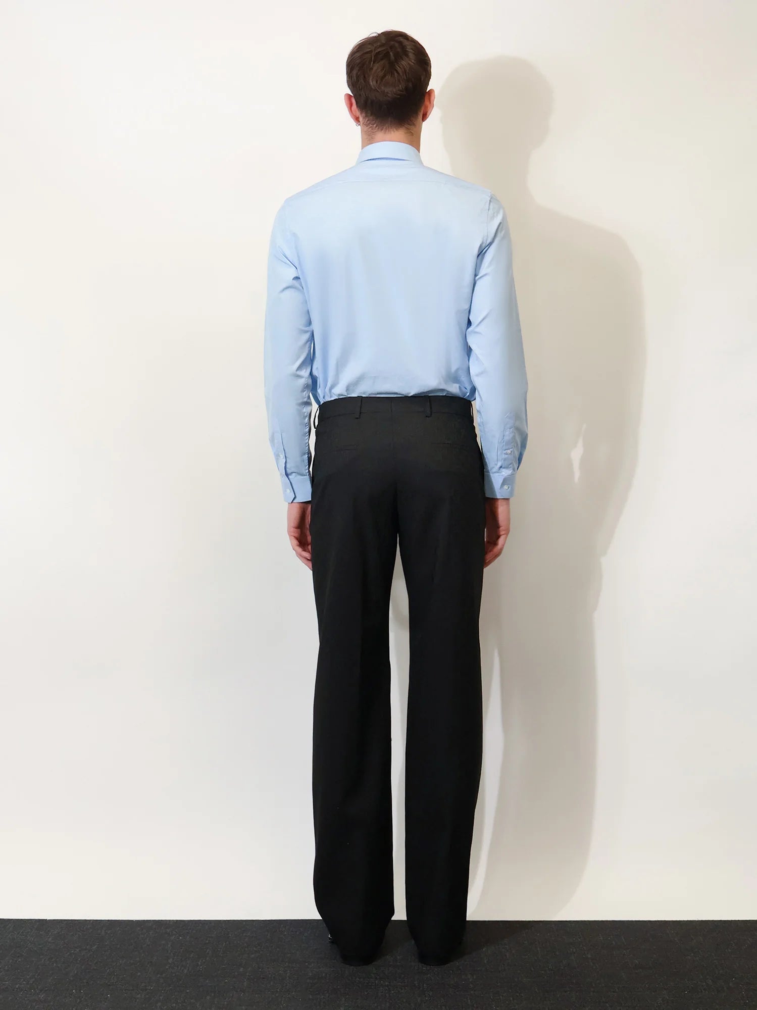GG wool blend trousers