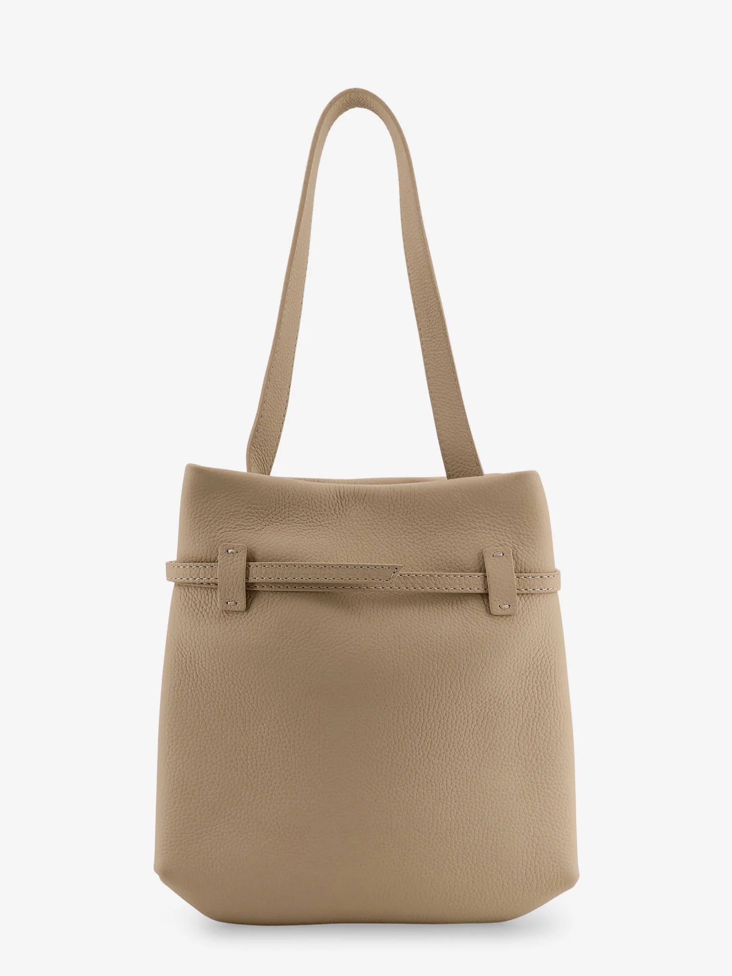 Mini Tote du Jour leather shoulder bag