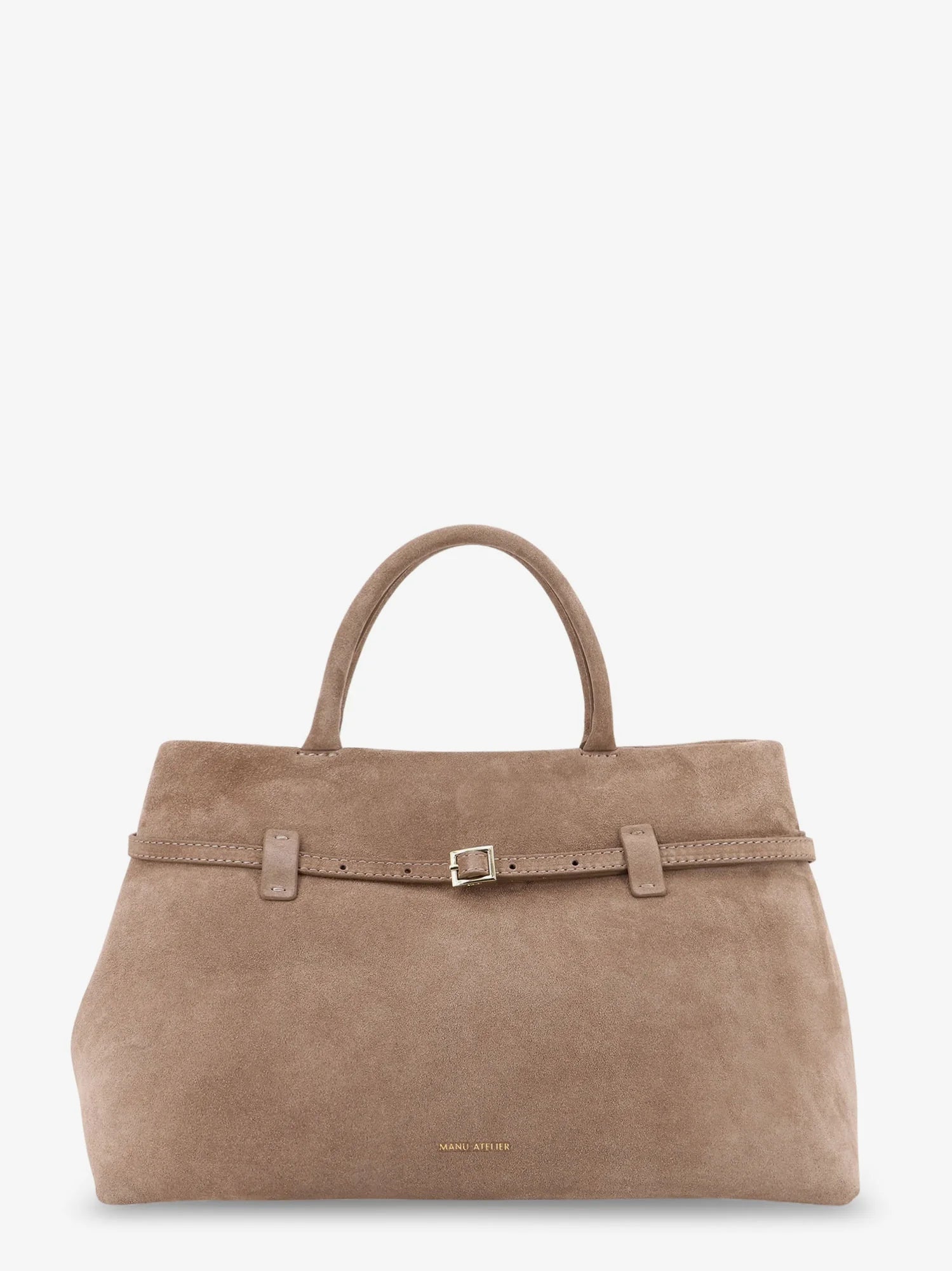 Le Cambon 35 suede shoulder bag