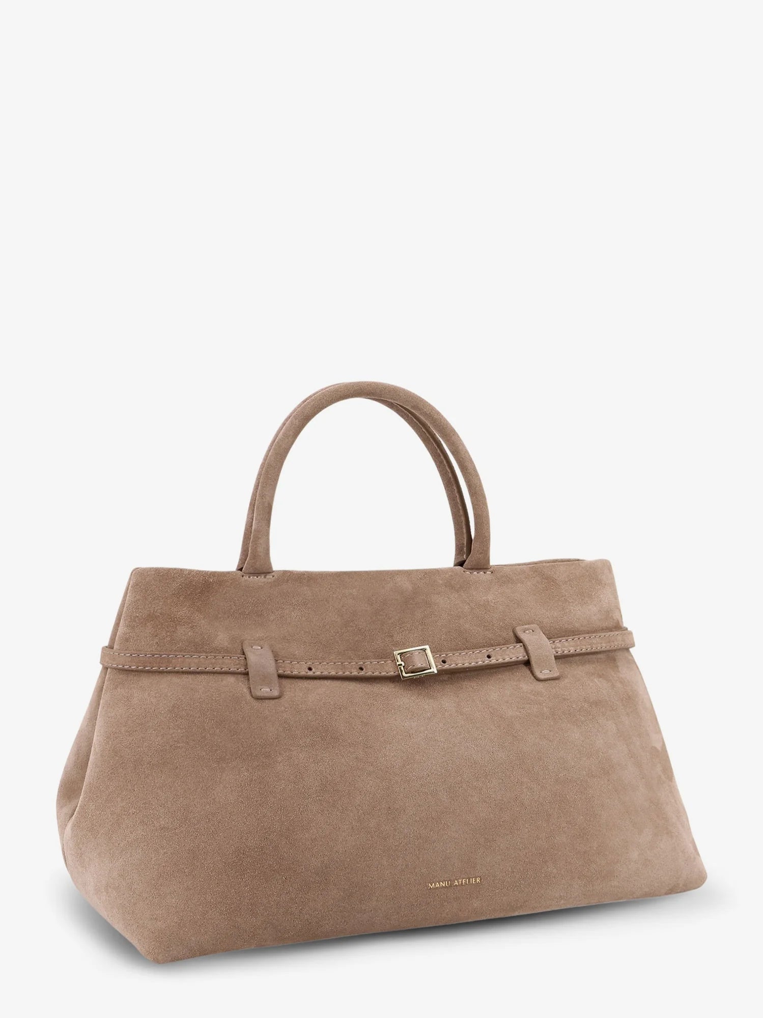 Le Cambon 35 suede shoulder bag