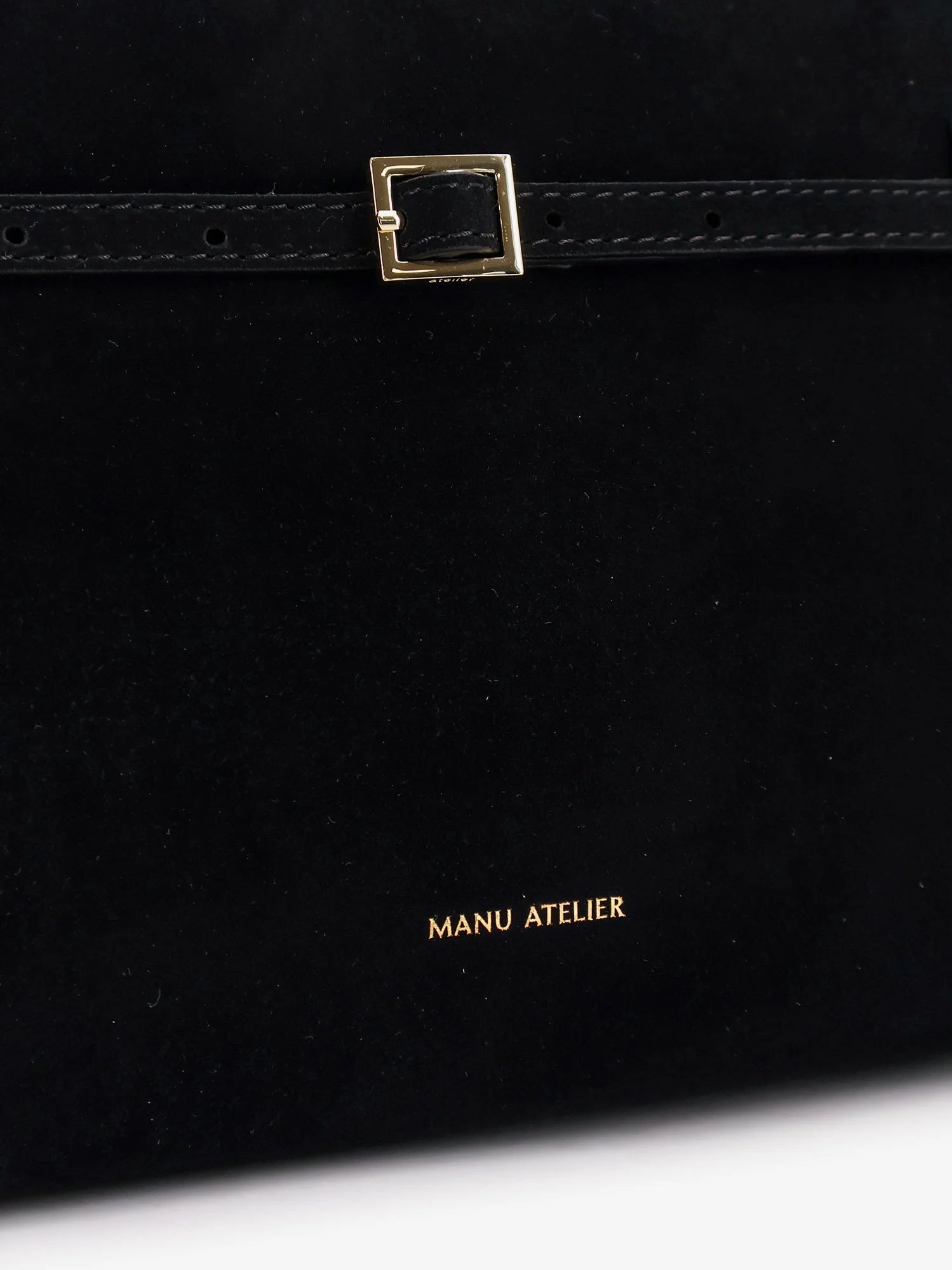 East West Le Cambon suede shoulder bag