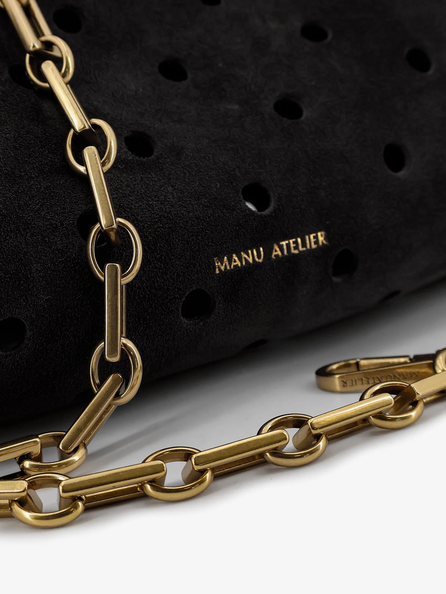 Mini Cylinder suede crossbody bag