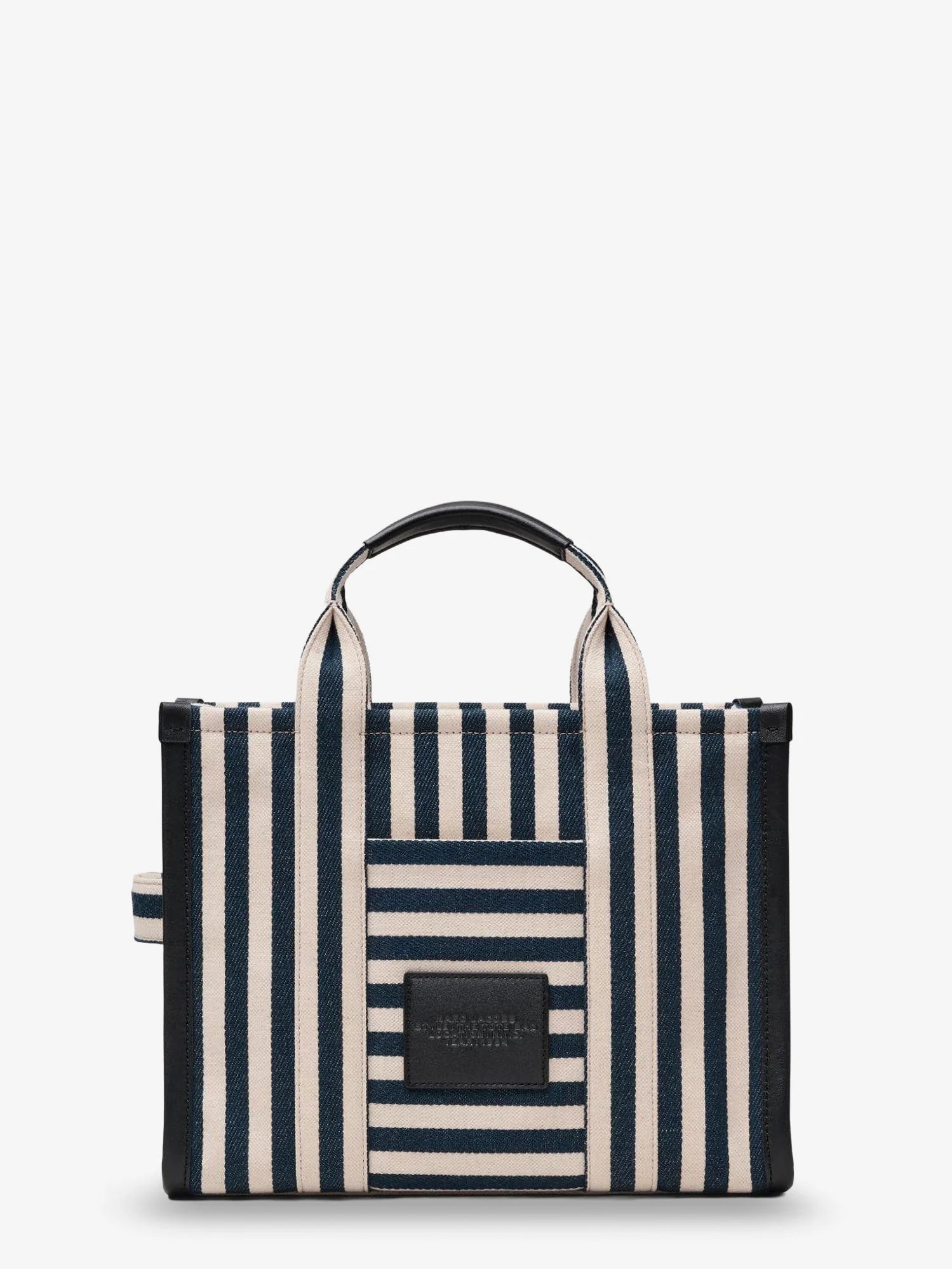 The Tote bag canvas handbag with embroidered logo on the front