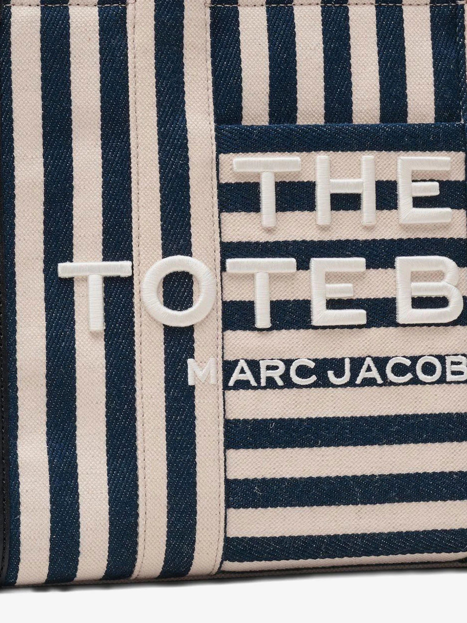 The Tote bag canvas handbag with embroidered logo on the front