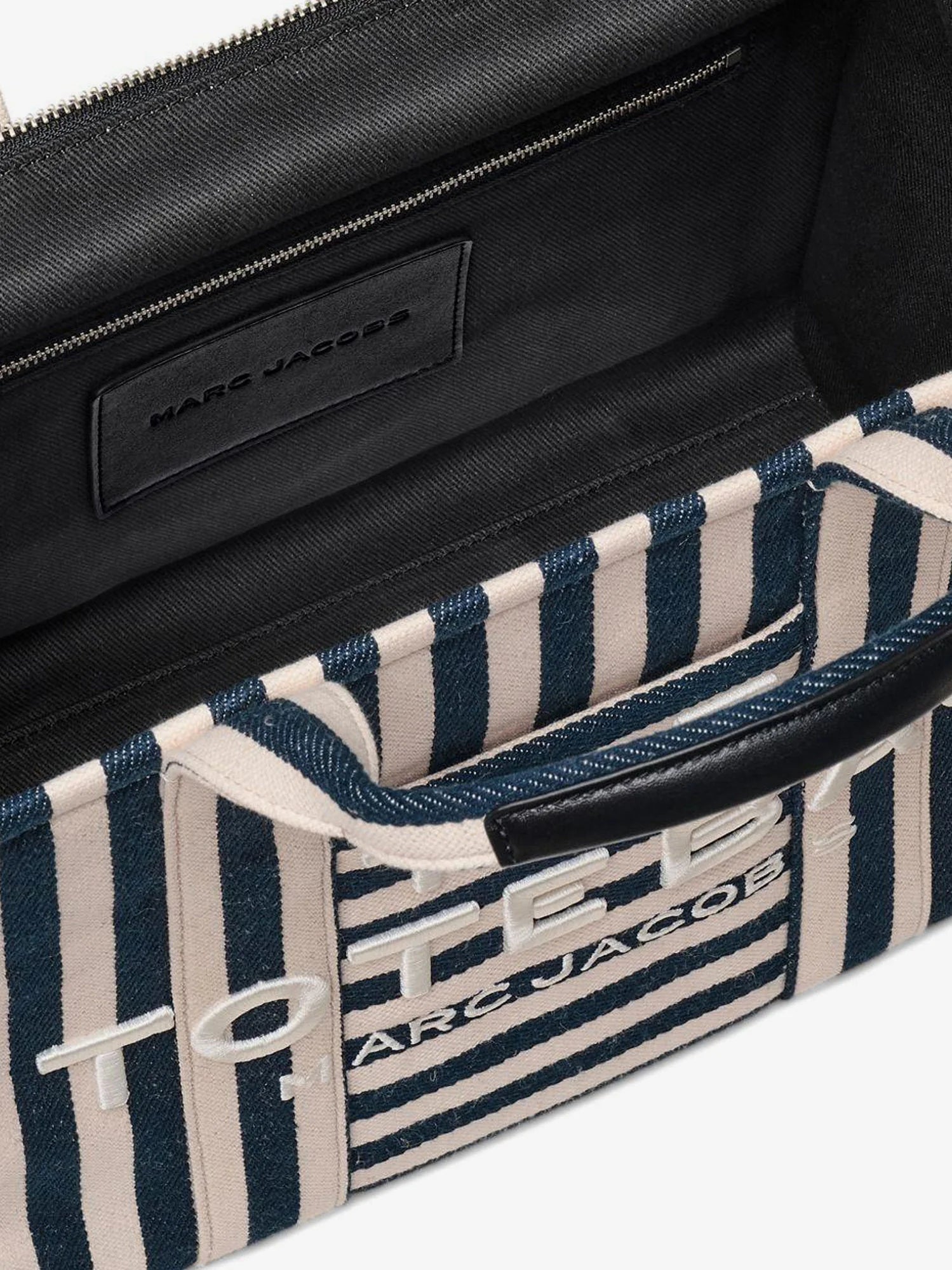 The Tote bag canvas handbag with embroidered logo on the front