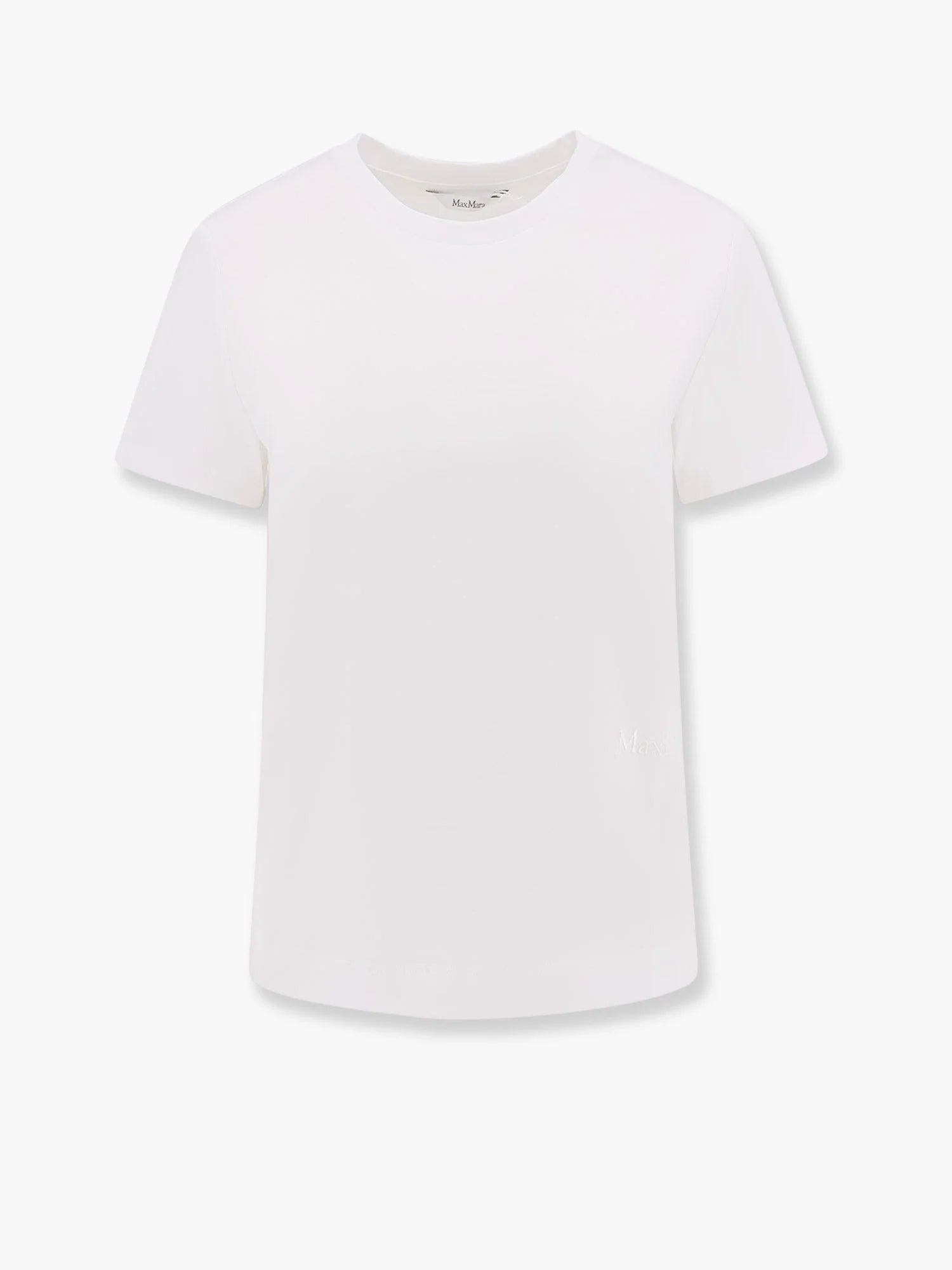 Nerina cotton t-shirt with Max Mara embroidery