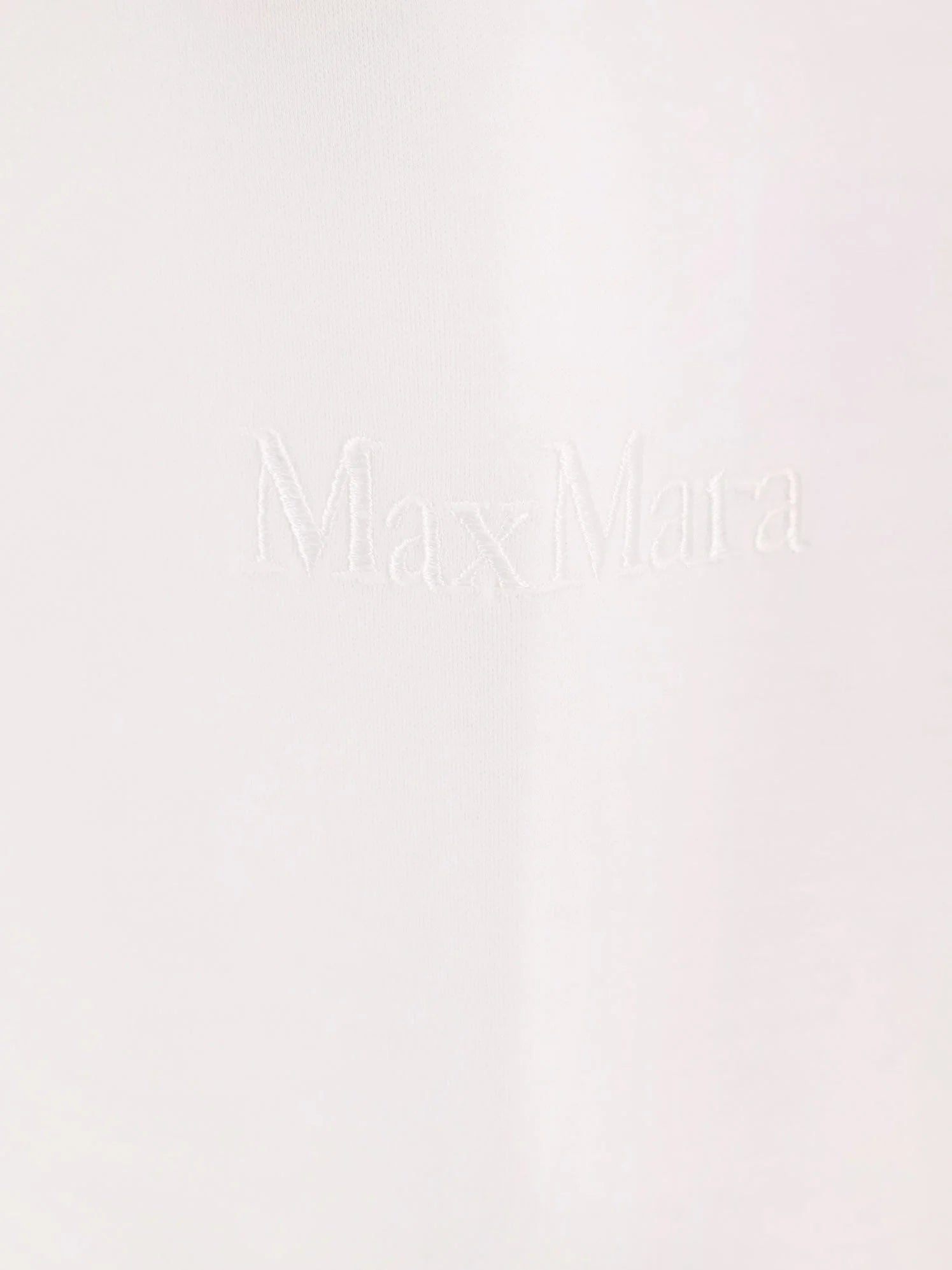 Nerina cotton t-shirt with Max Mara embroidery