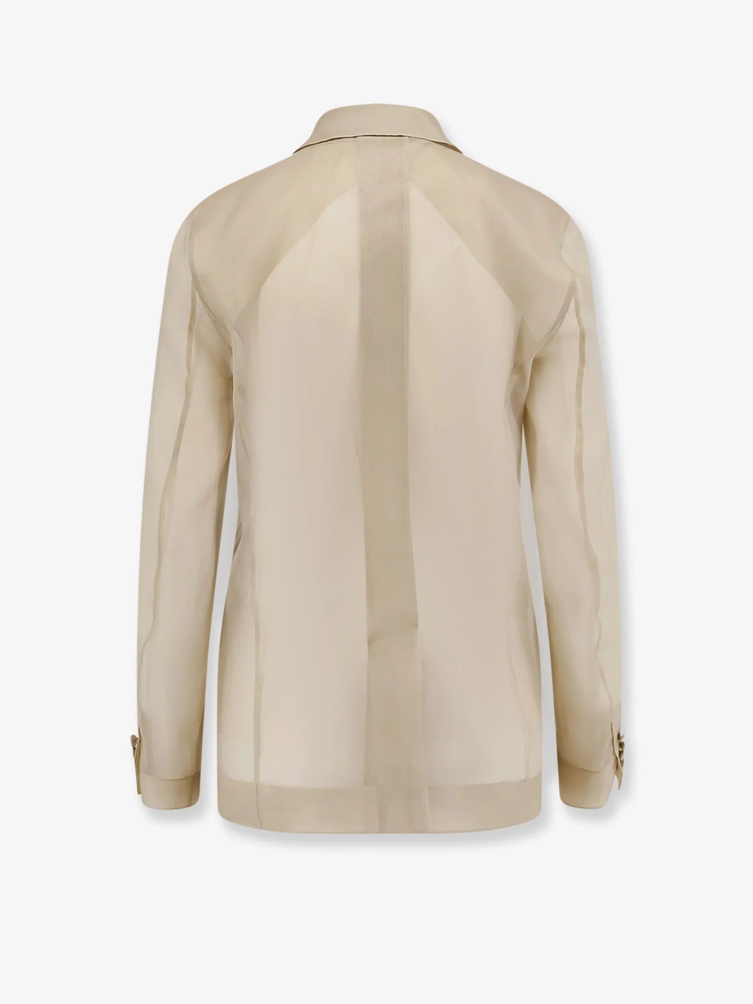 Mxeslogan silk blazer