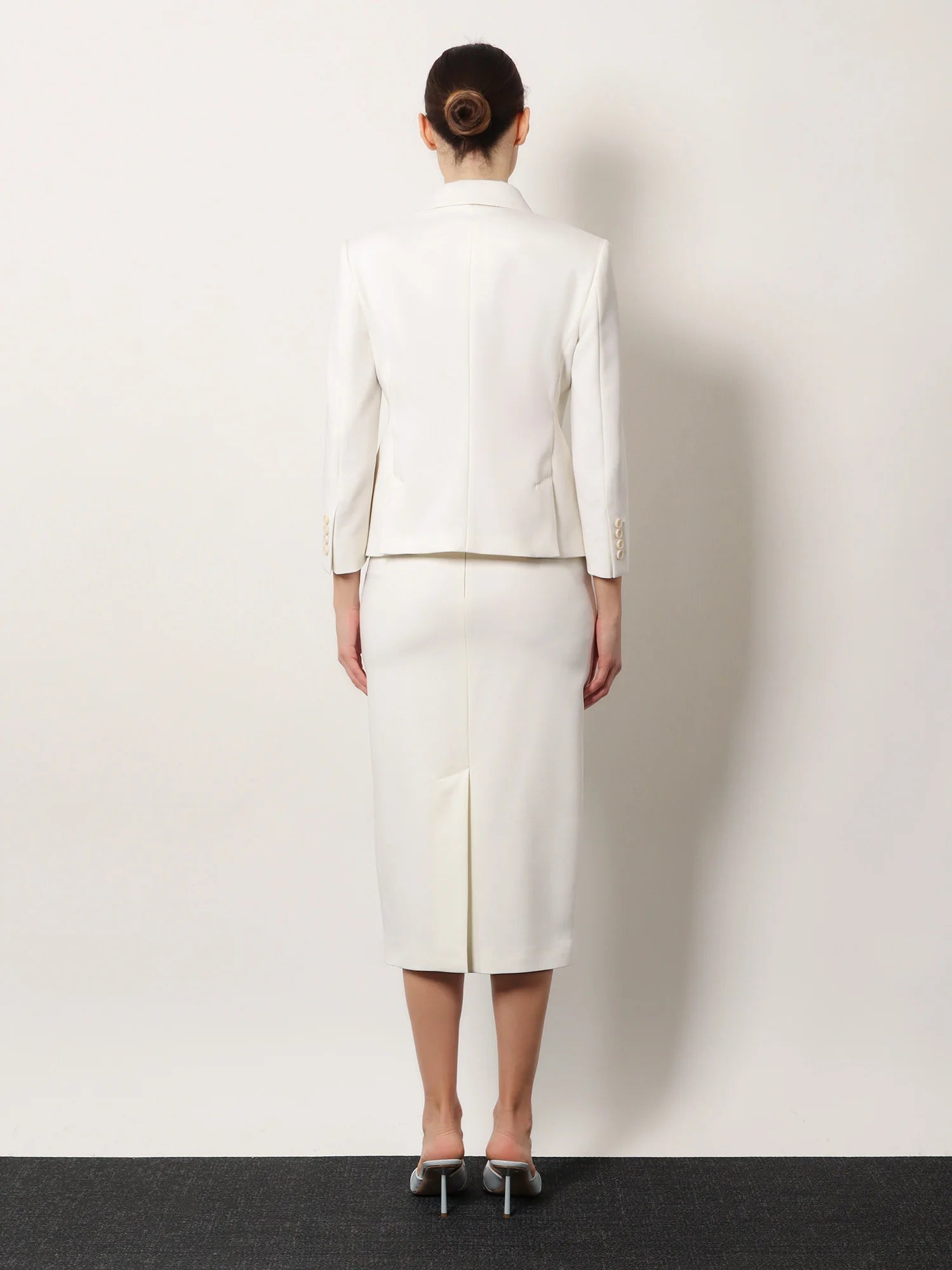 Mxmdorico stretch virgin wool blazer