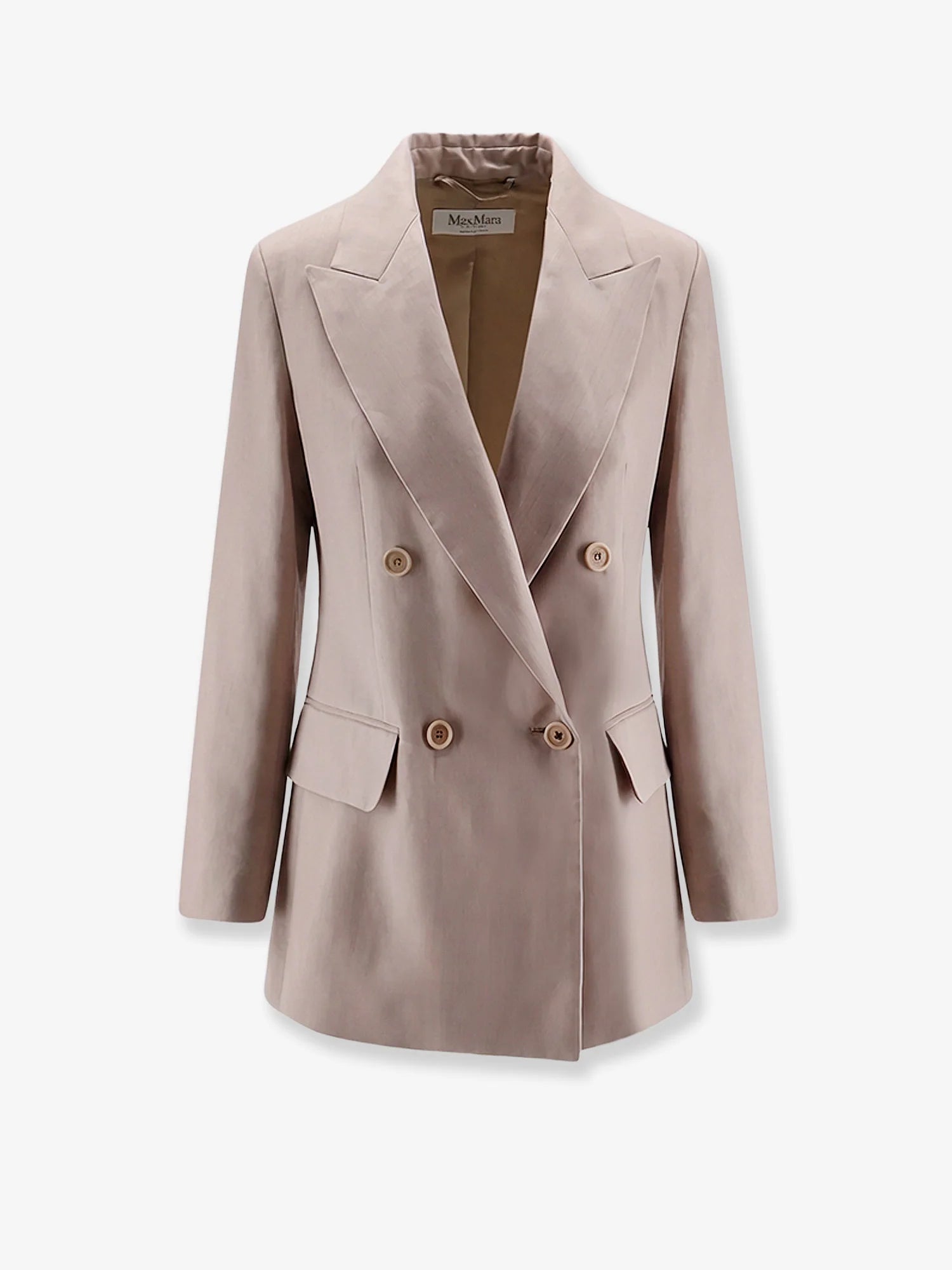 Mxsfeltro silk blazer