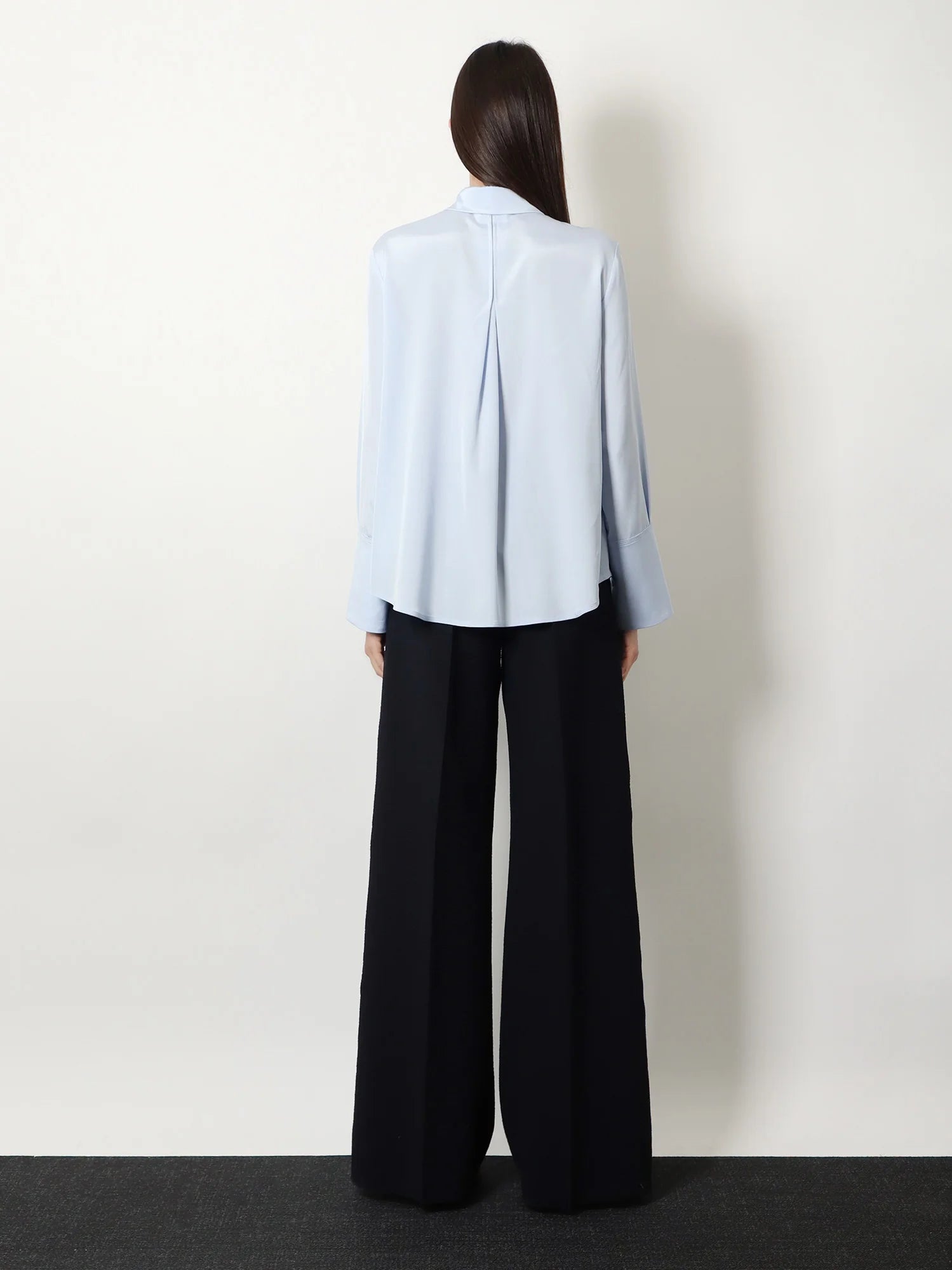 Mxpvoliera stretch silk shirt