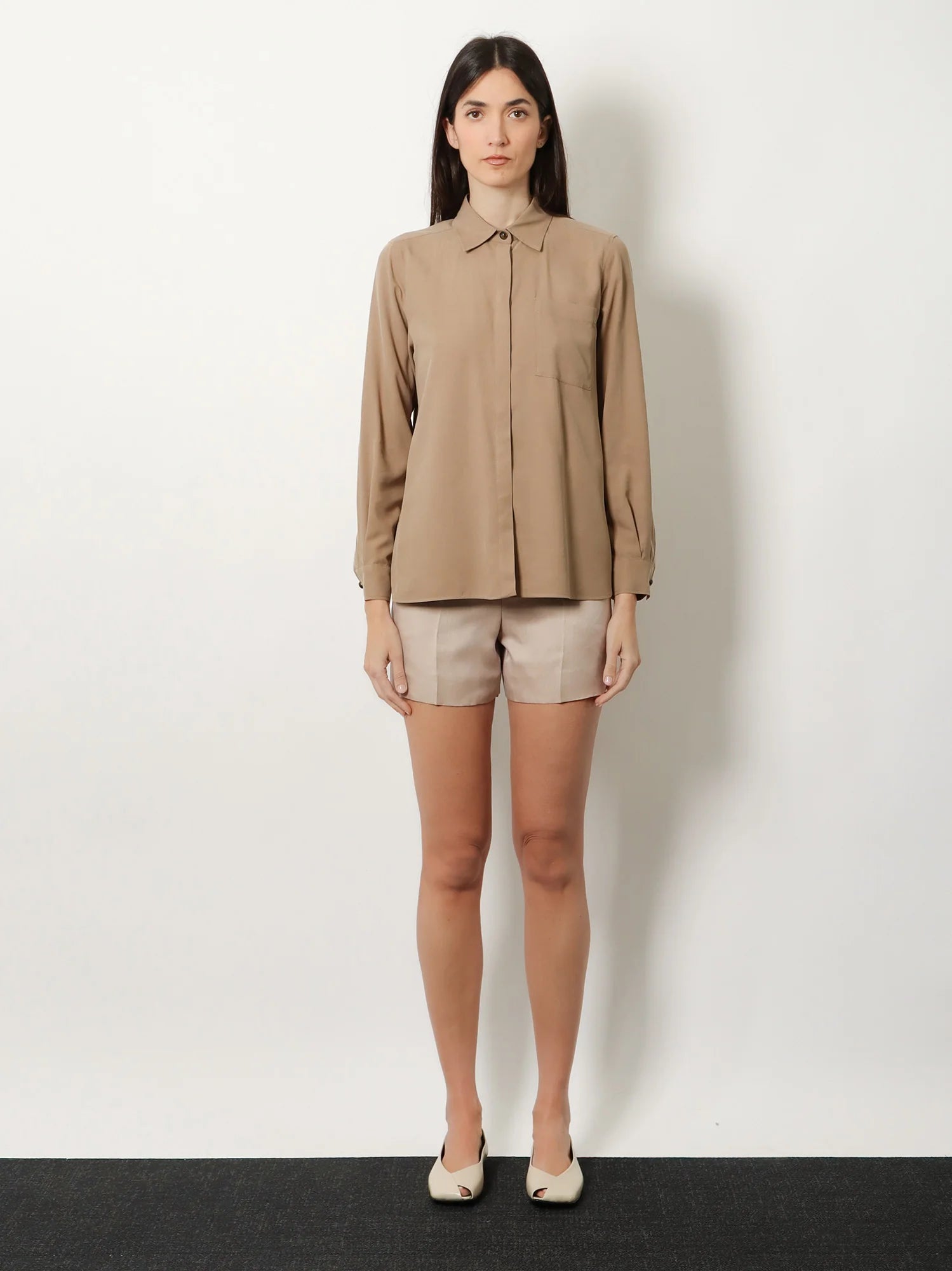 Mxmsiamese silk shirt