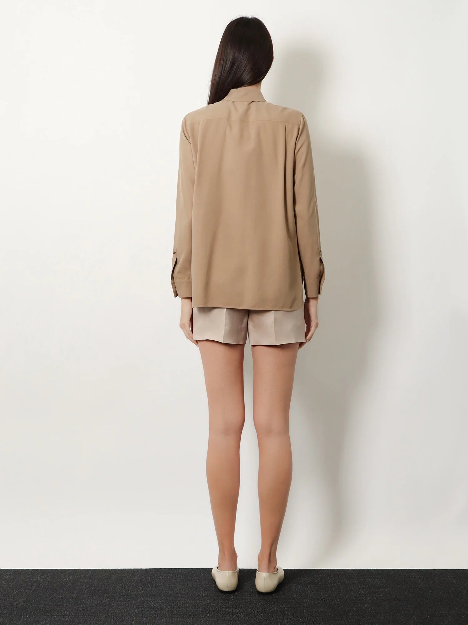 Mxmsiamese silk shirt