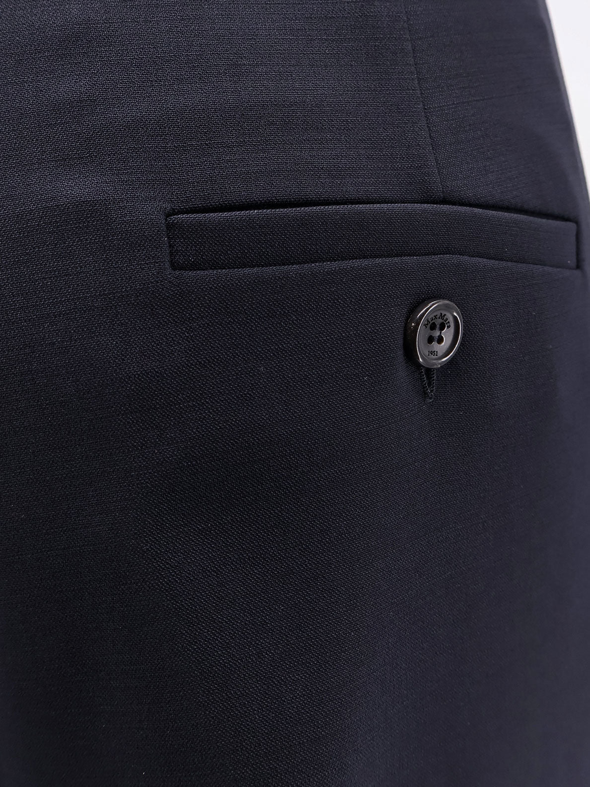 Mxmrugiada virgin wool trousers