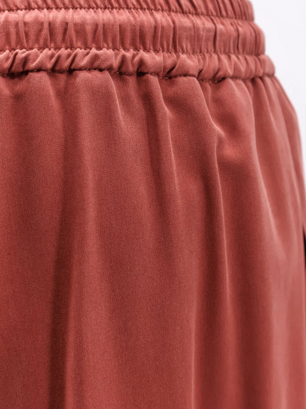 Silk trousers