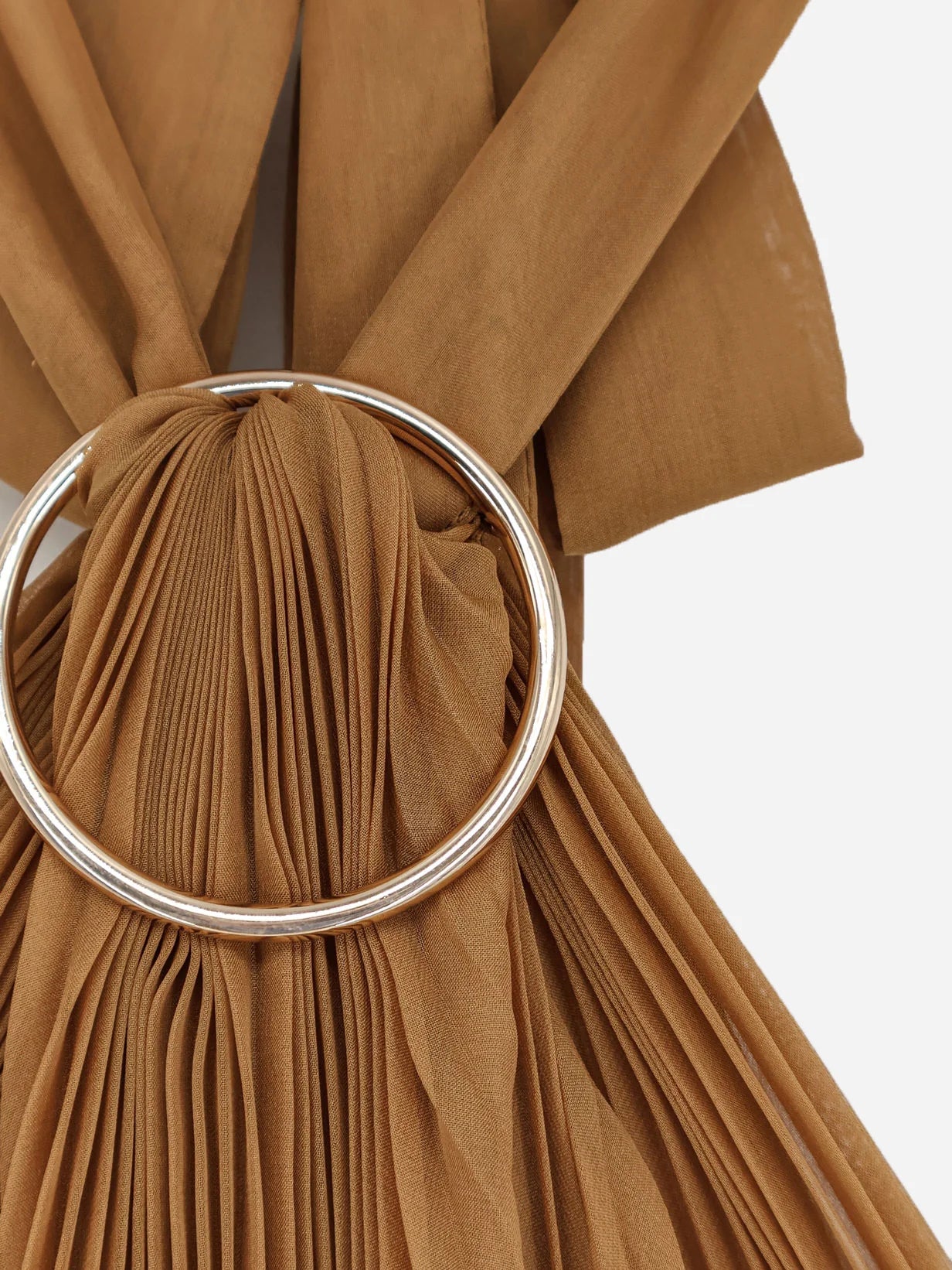 Mxevalzer pleated top