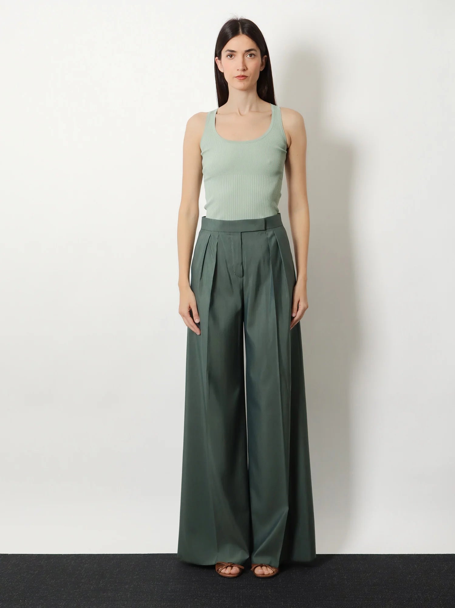 Viscose blend tank top