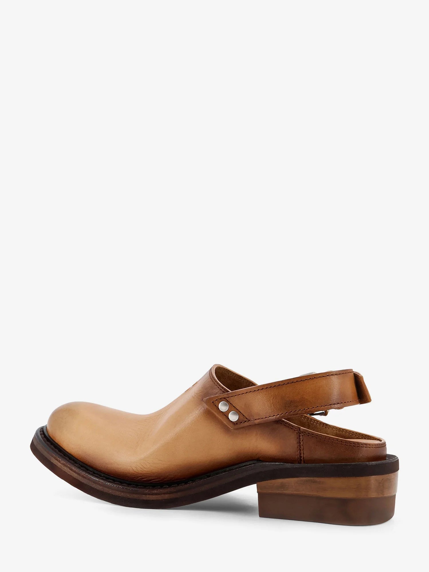 Foule Leather Sabot Sandals