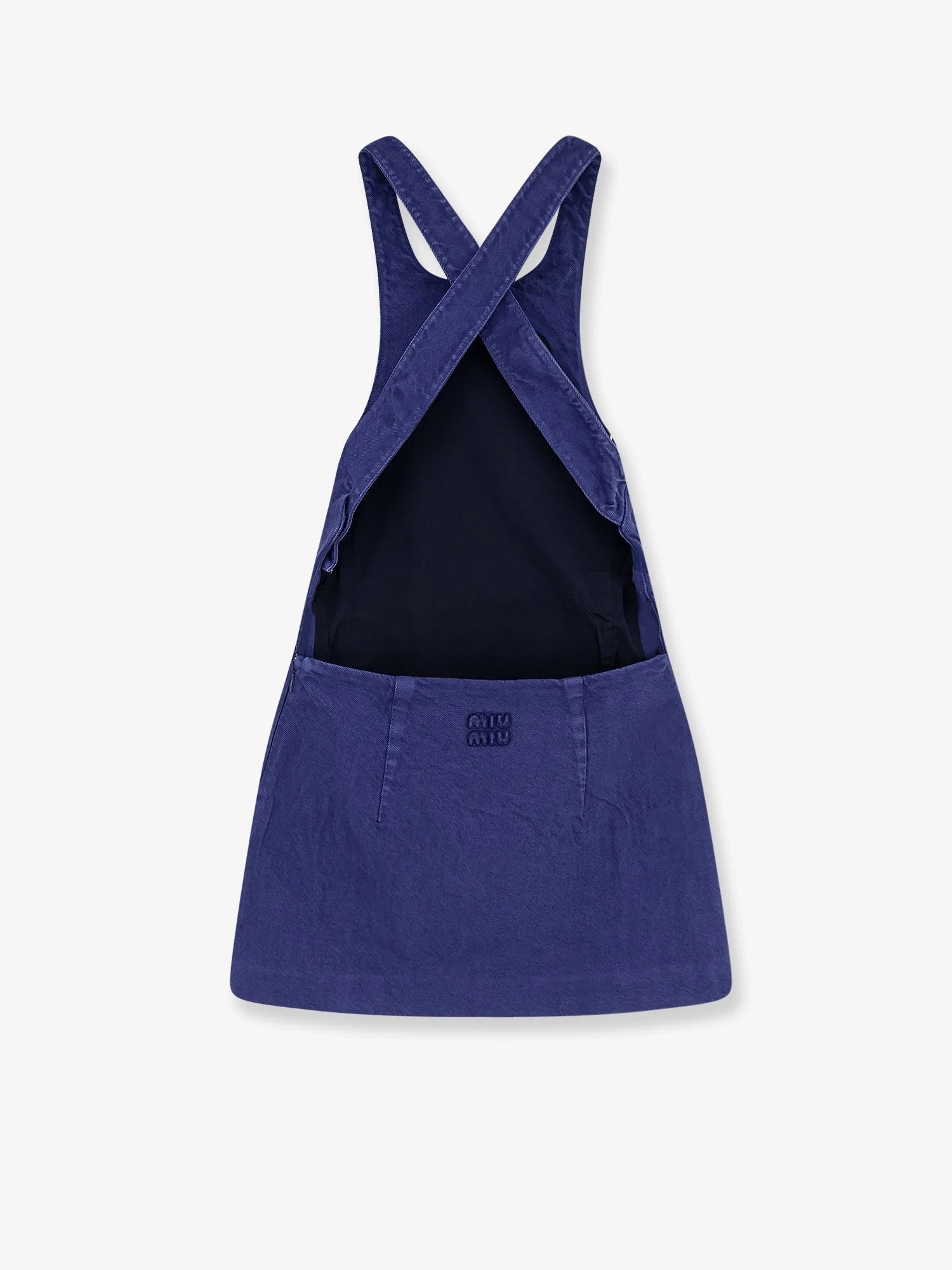 Mini denim dress