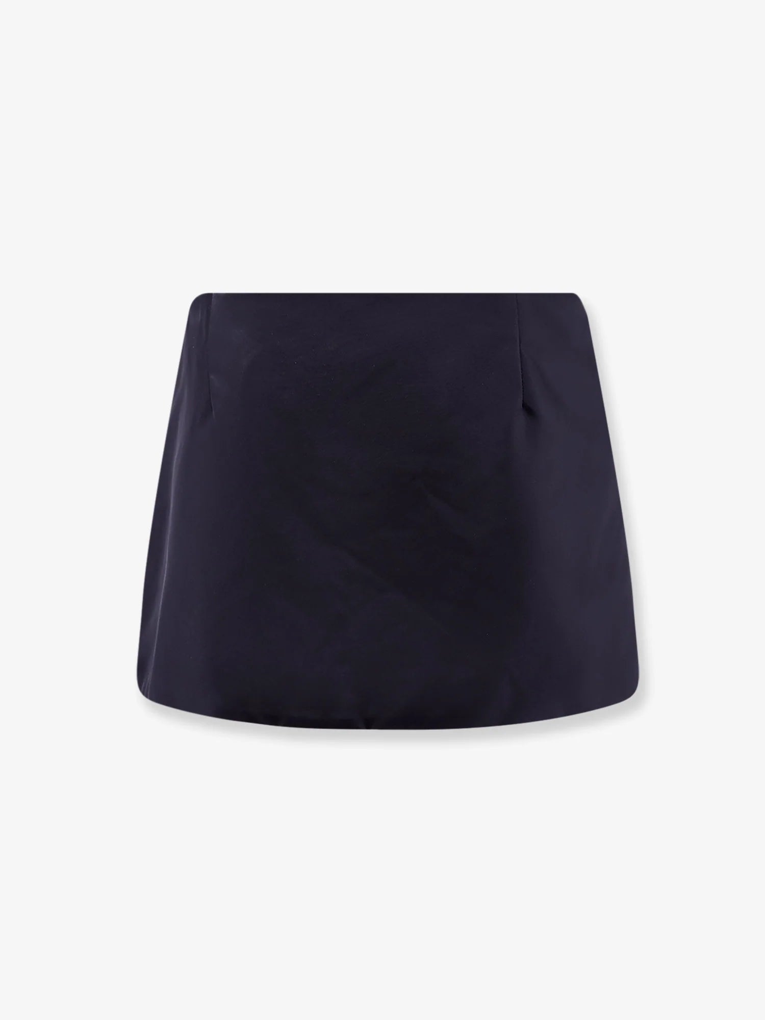 Recycled material mini skirt