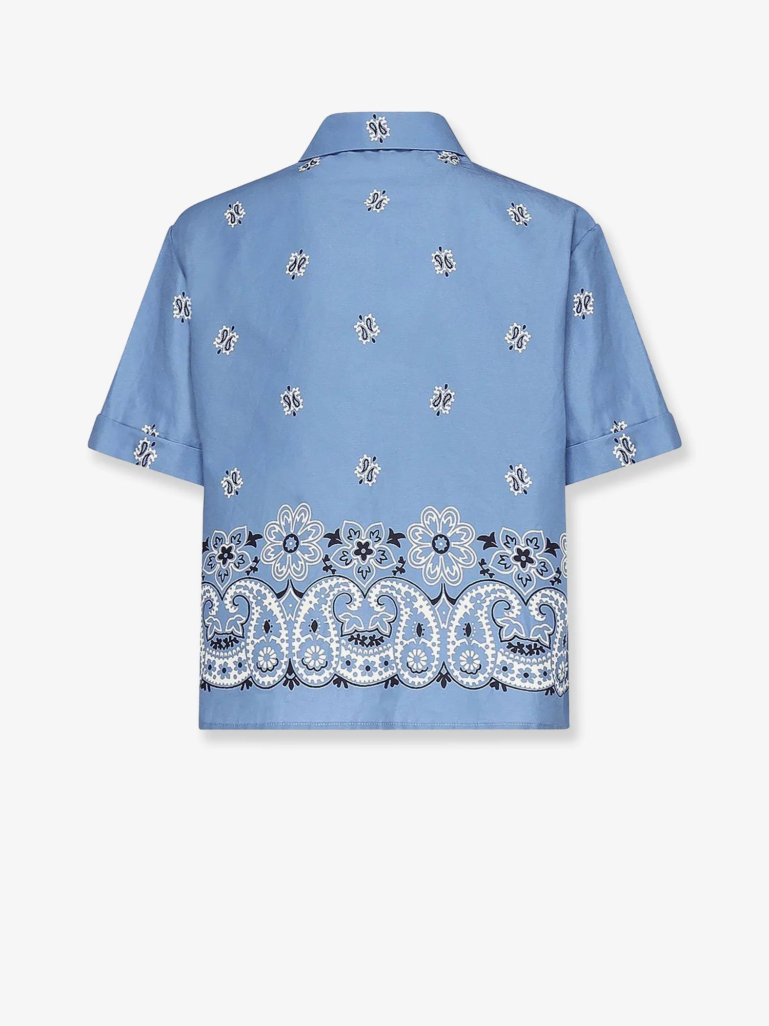 Bandana cotton and linen shirt