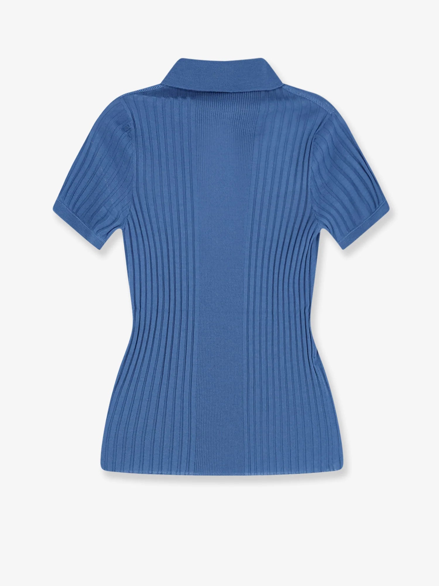 Virgin wool polo shirt