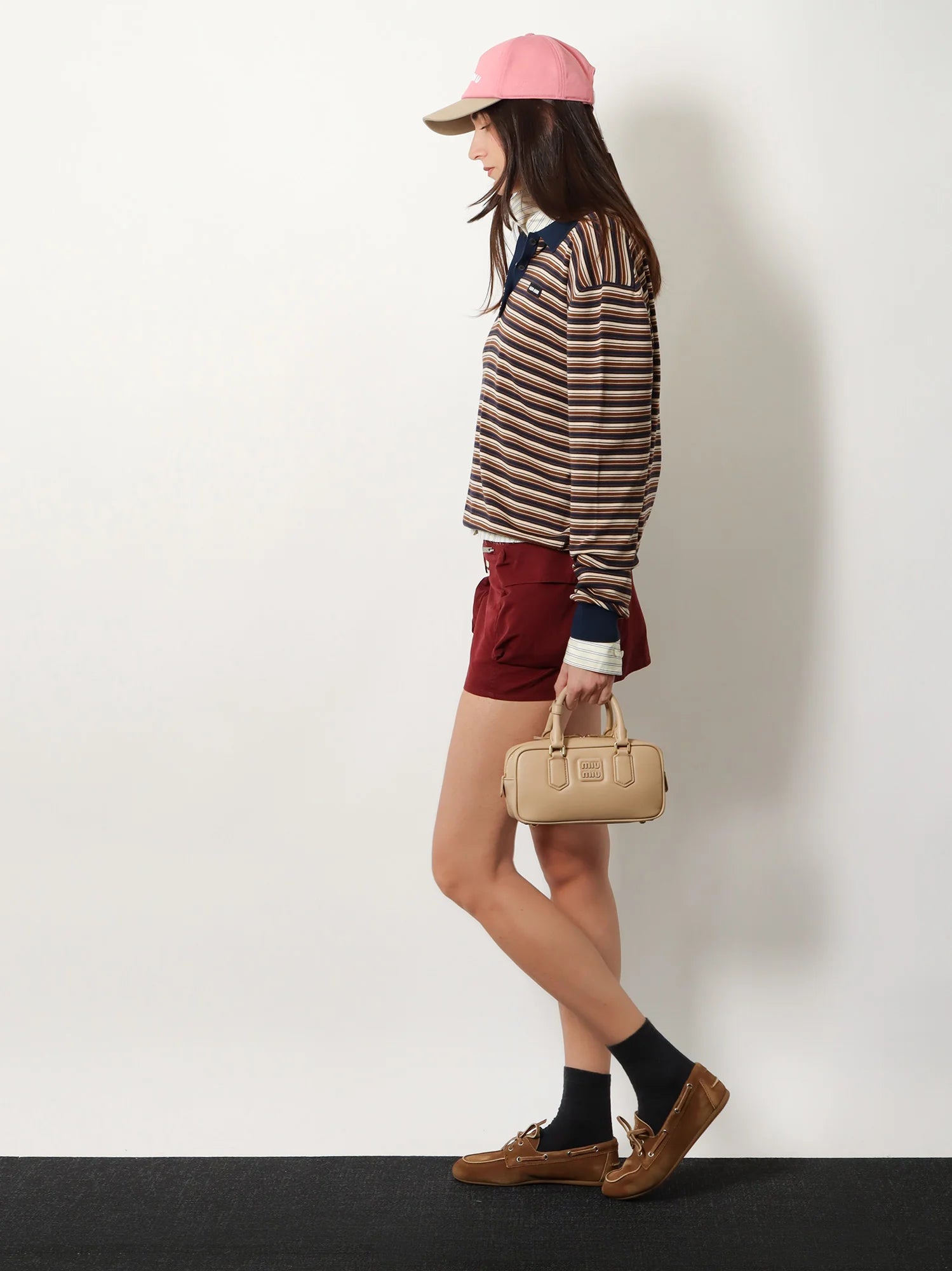 Virgin wool polo shirt