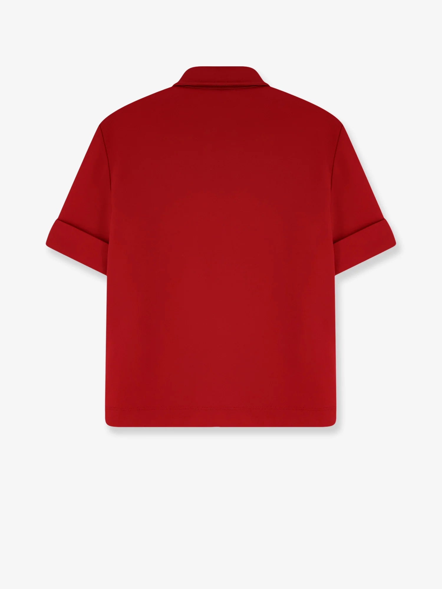 Polo Shirt with Lettering Logo patch