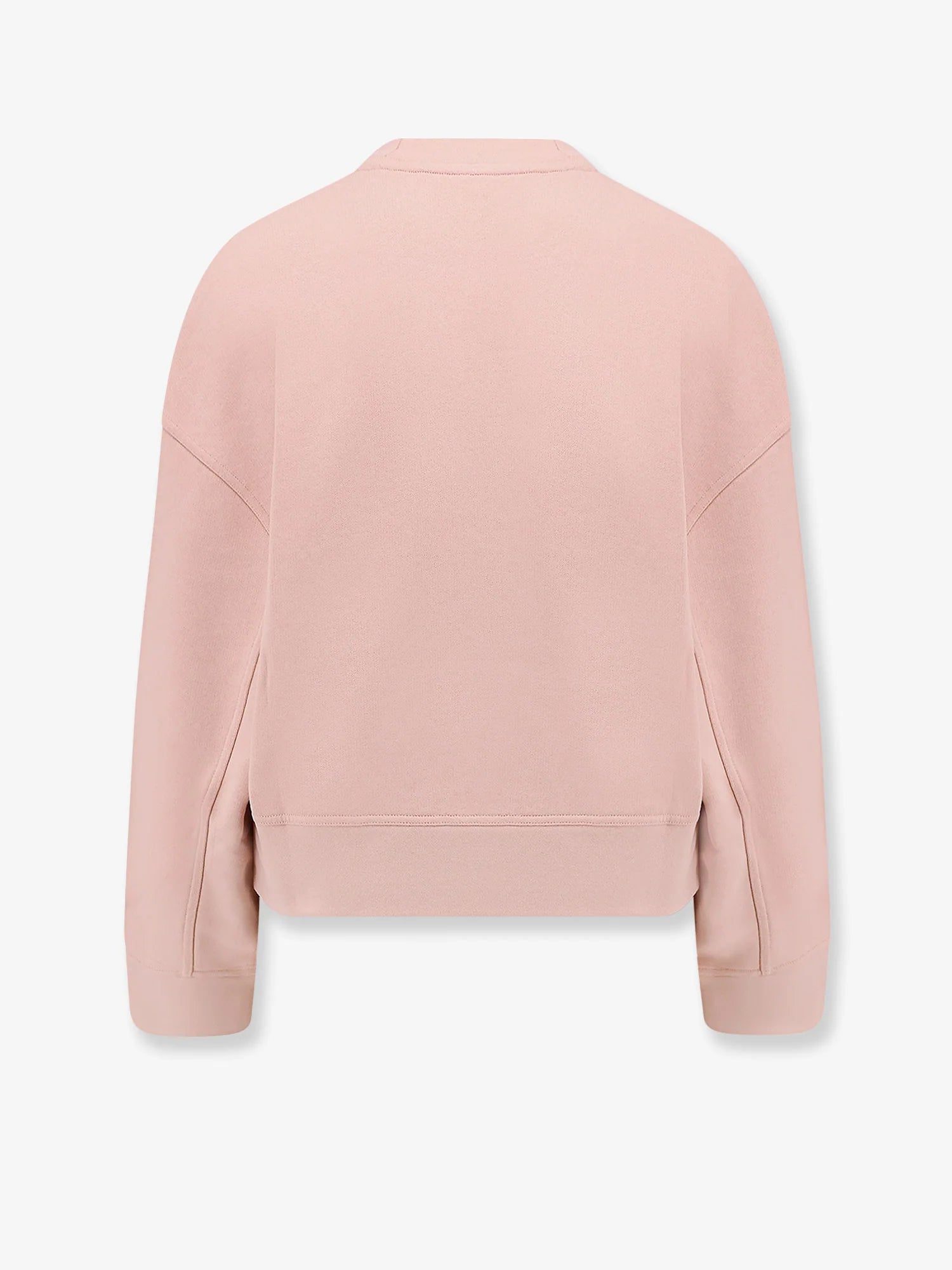 Cotton sweatshirt with Logo patch