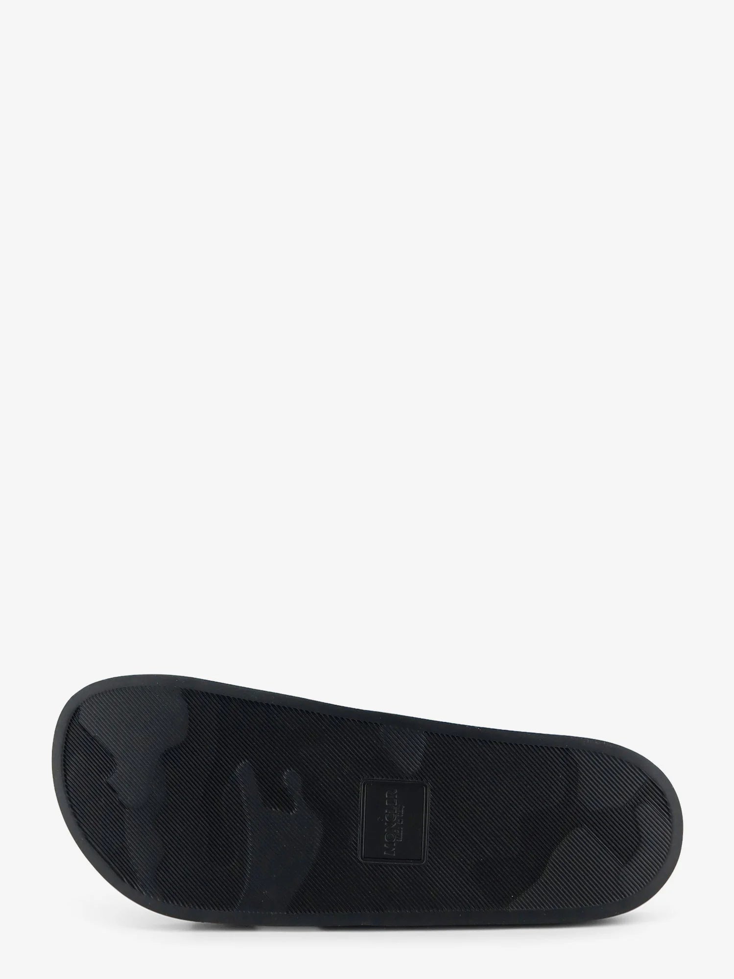 Basile rubber sandals with front logo patch