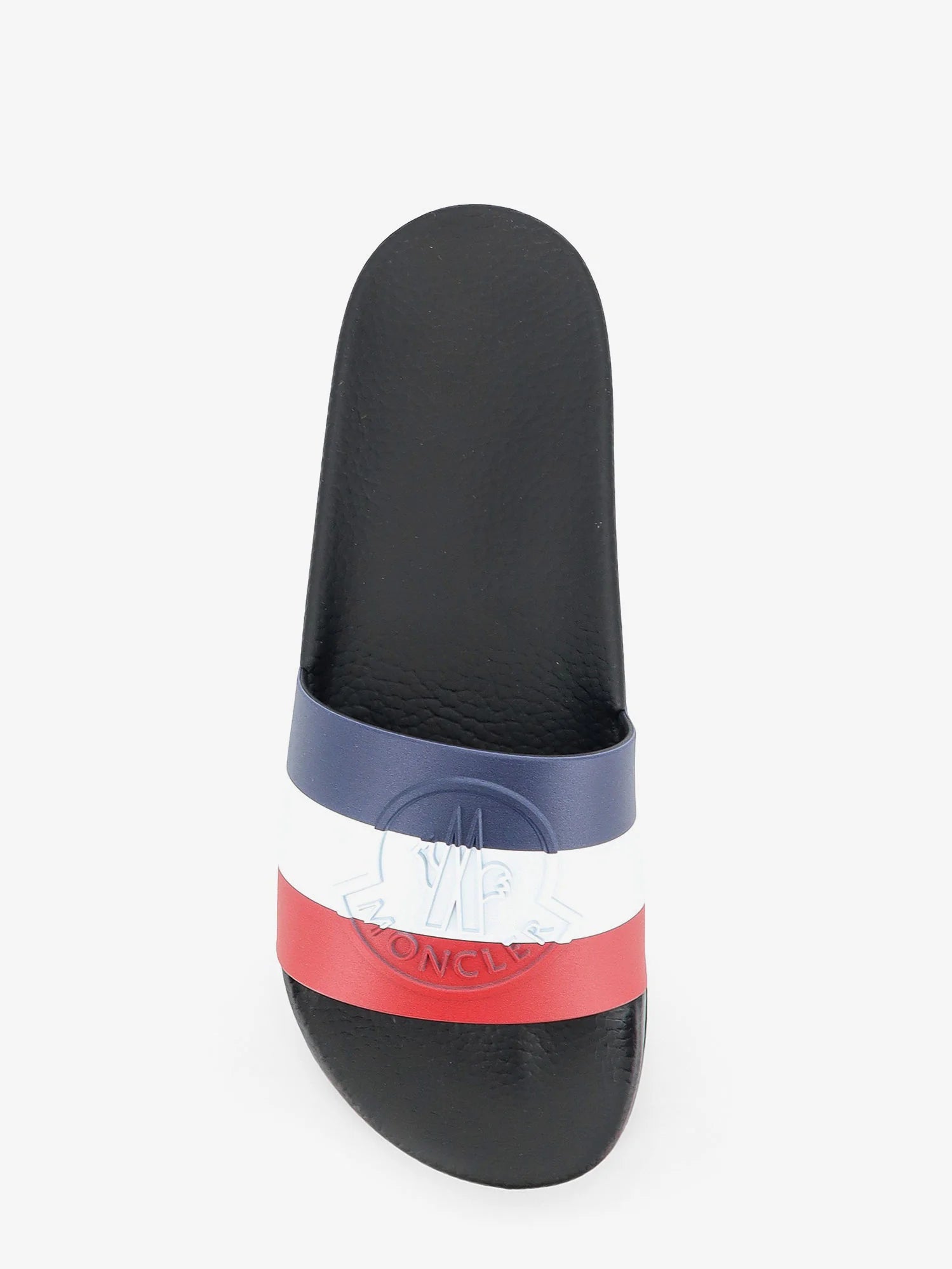 Basile rubber sandals with front logo patch