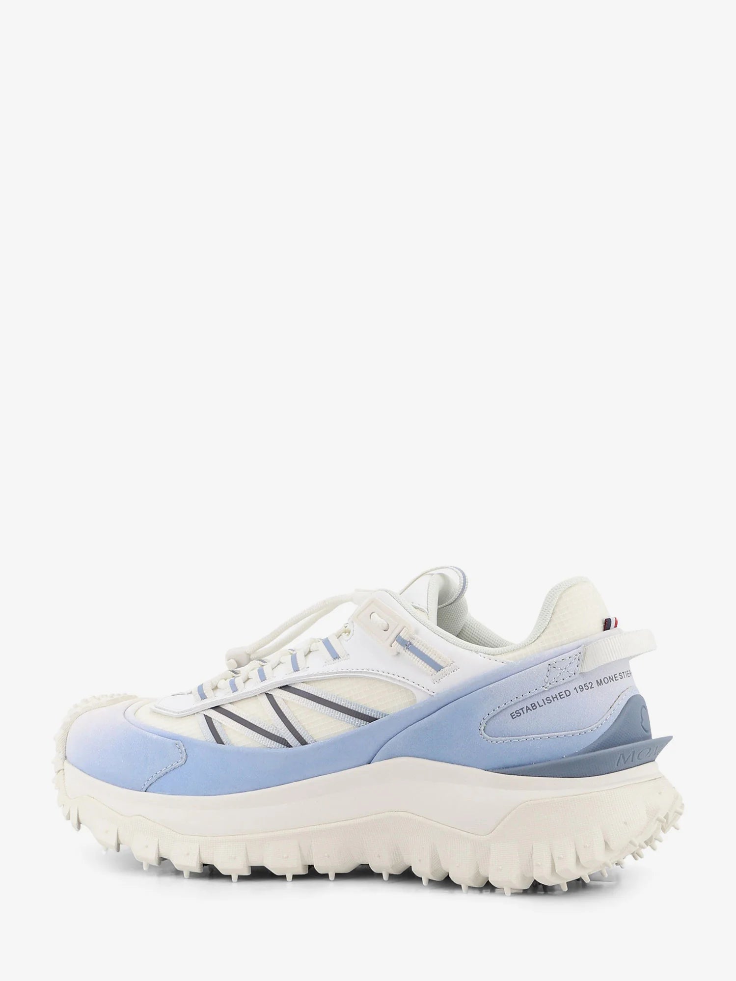 Trailgrip sneakers in technical fabric and mesh with side lettering logo