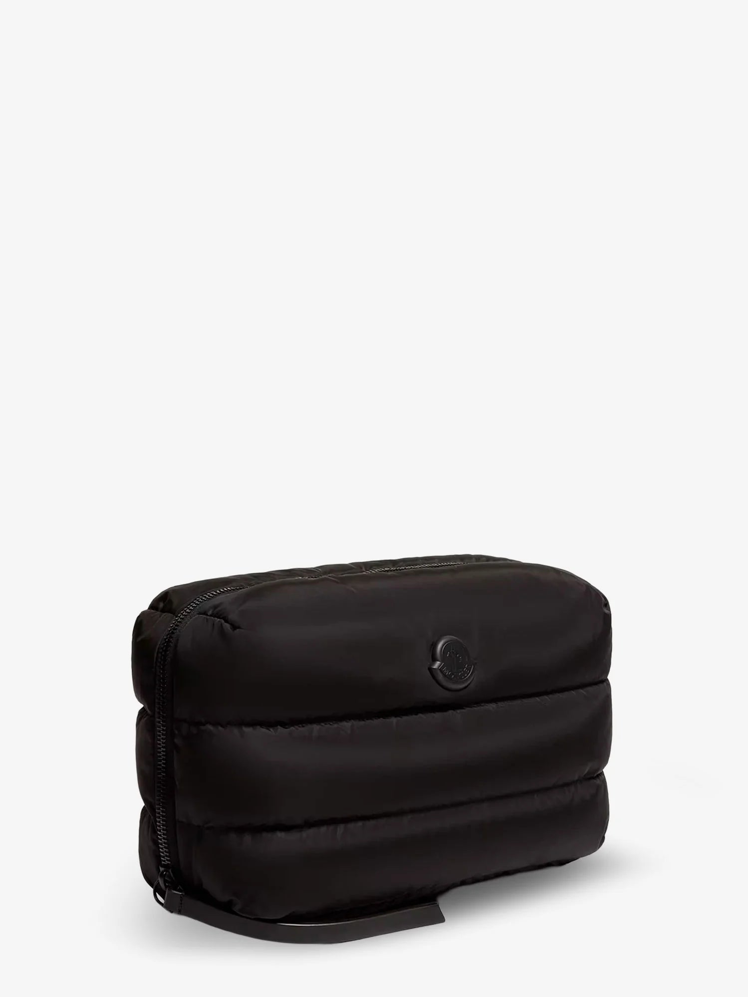 Nylon Caradoc beauty case with metal logo