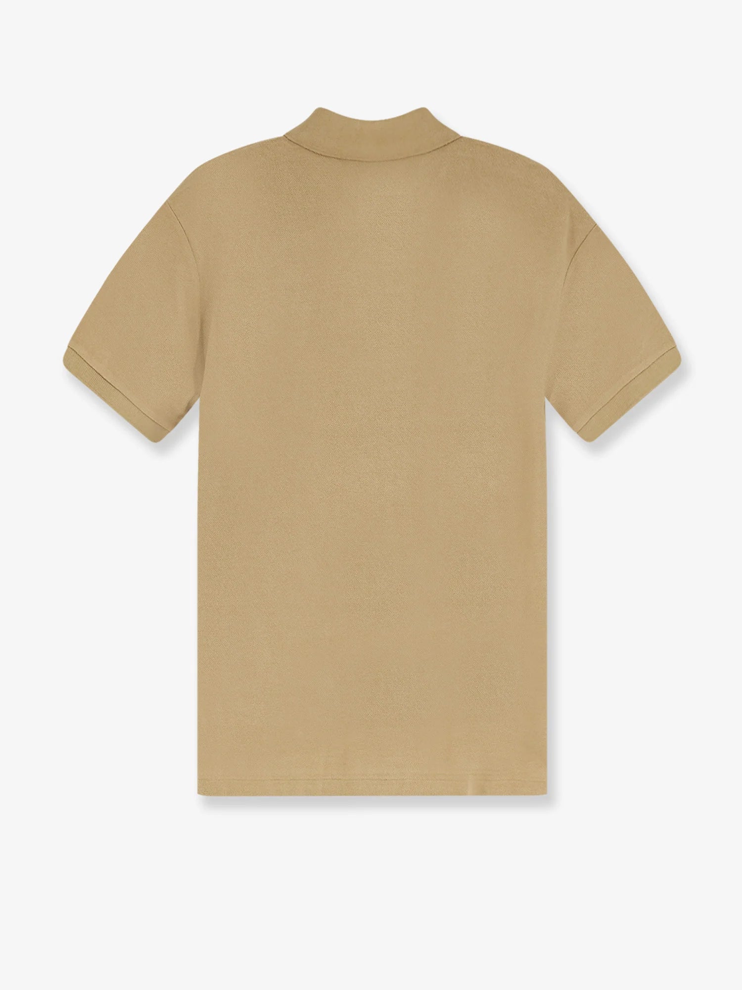 Cotton polo shirt with frontal logo embroidery