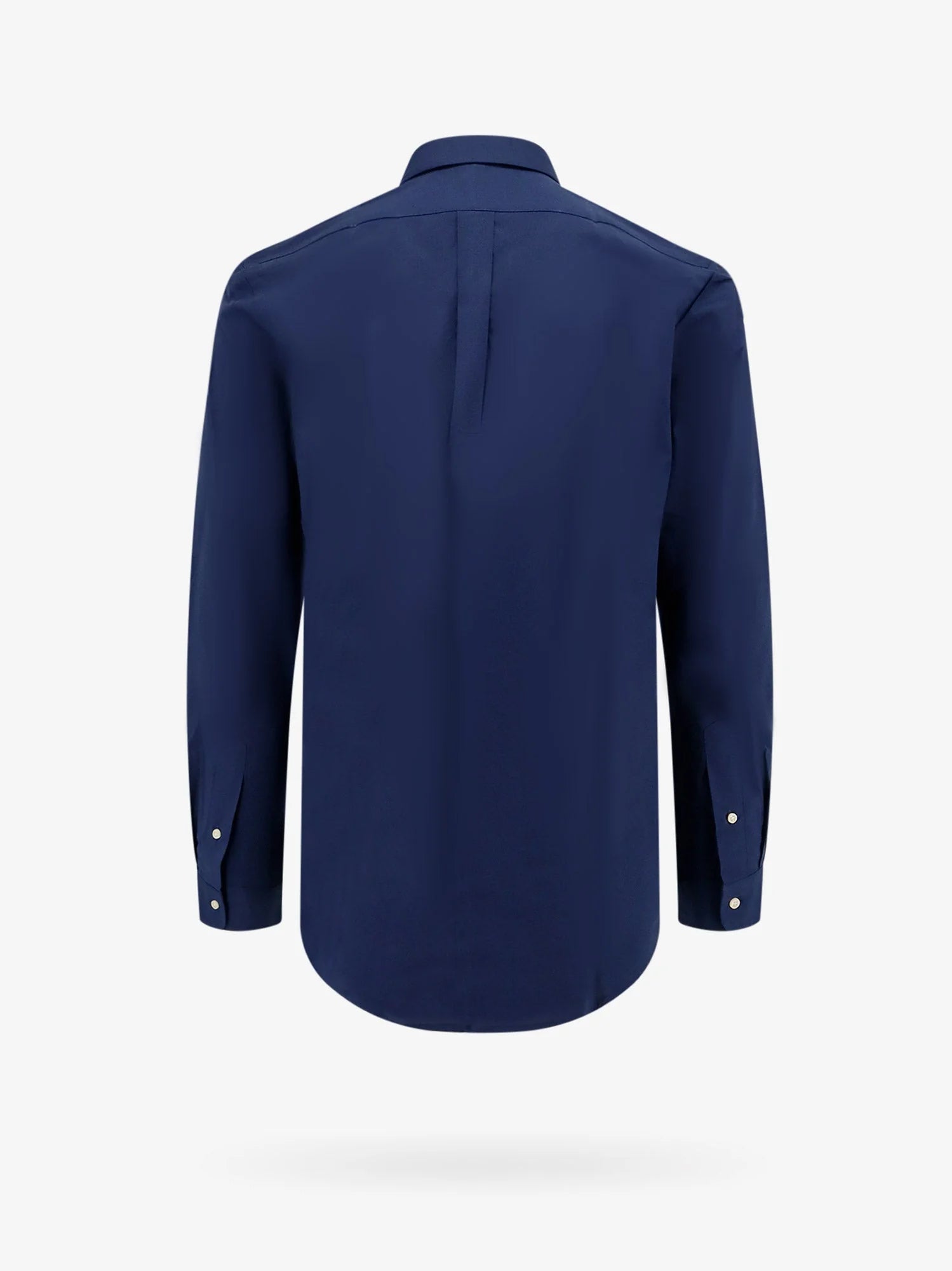 Striped stretch cotton shirt