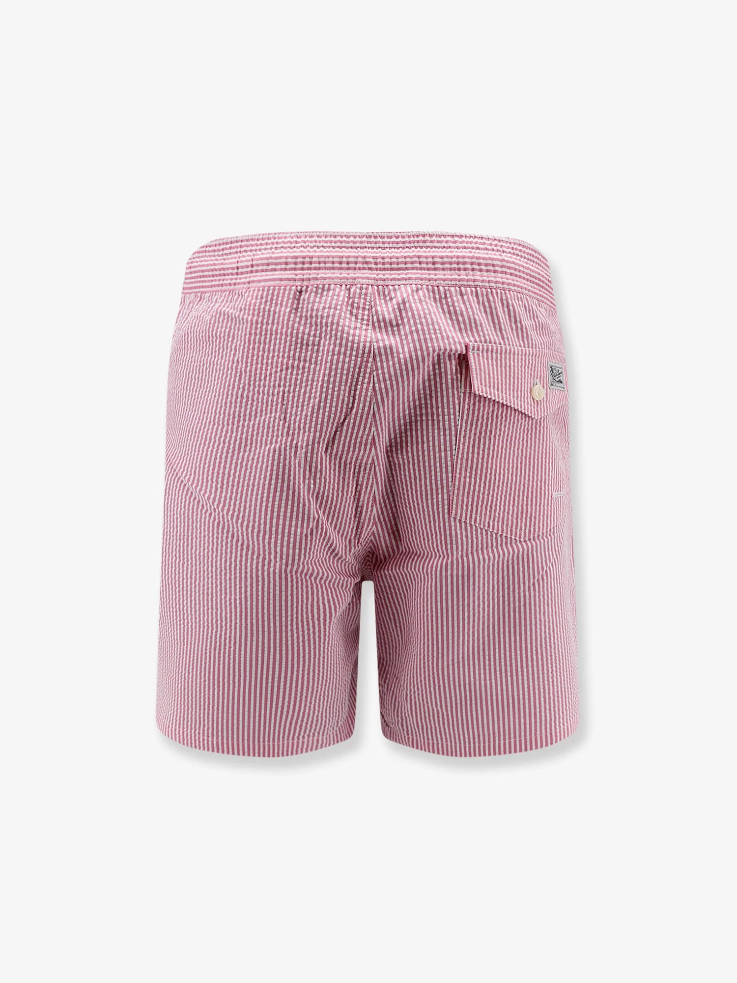 Cotton blend swim boxer shorts