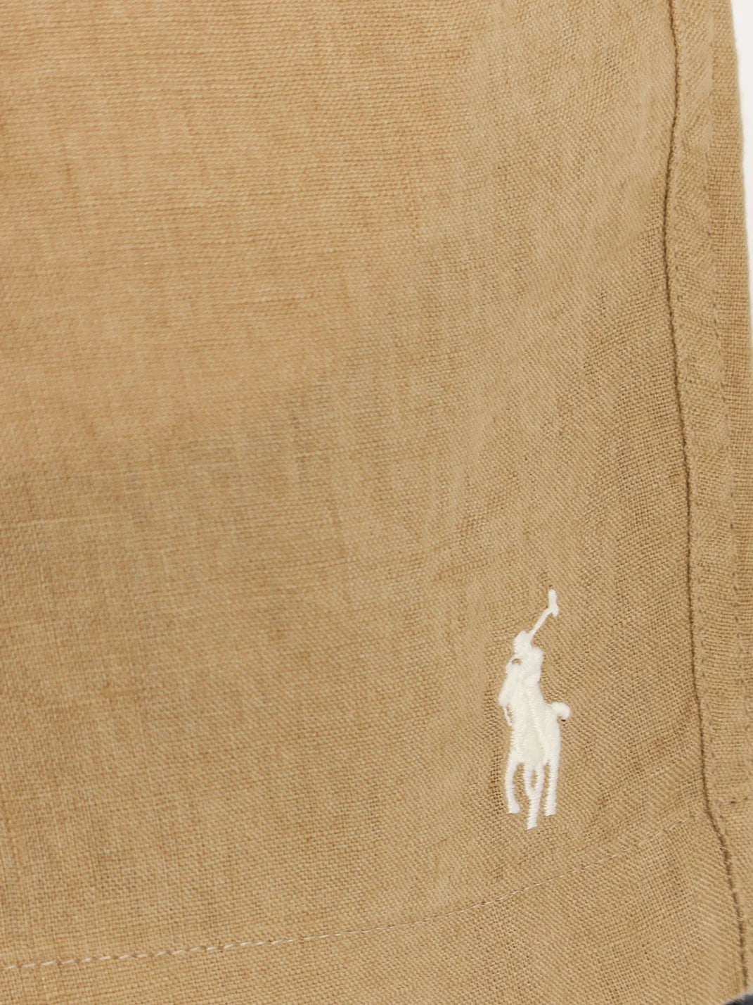 Linen bermuda shorts