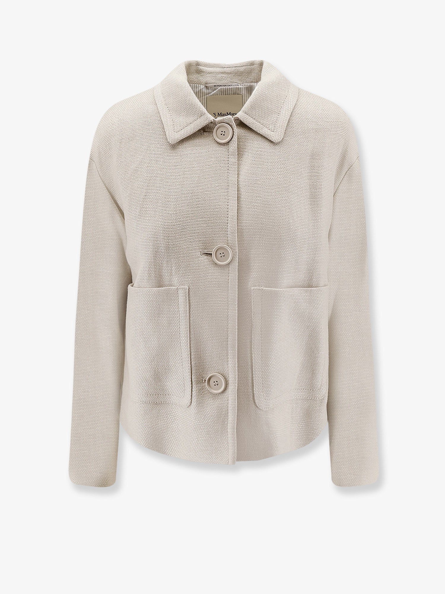 Smmdattero linen and cotton jacket
