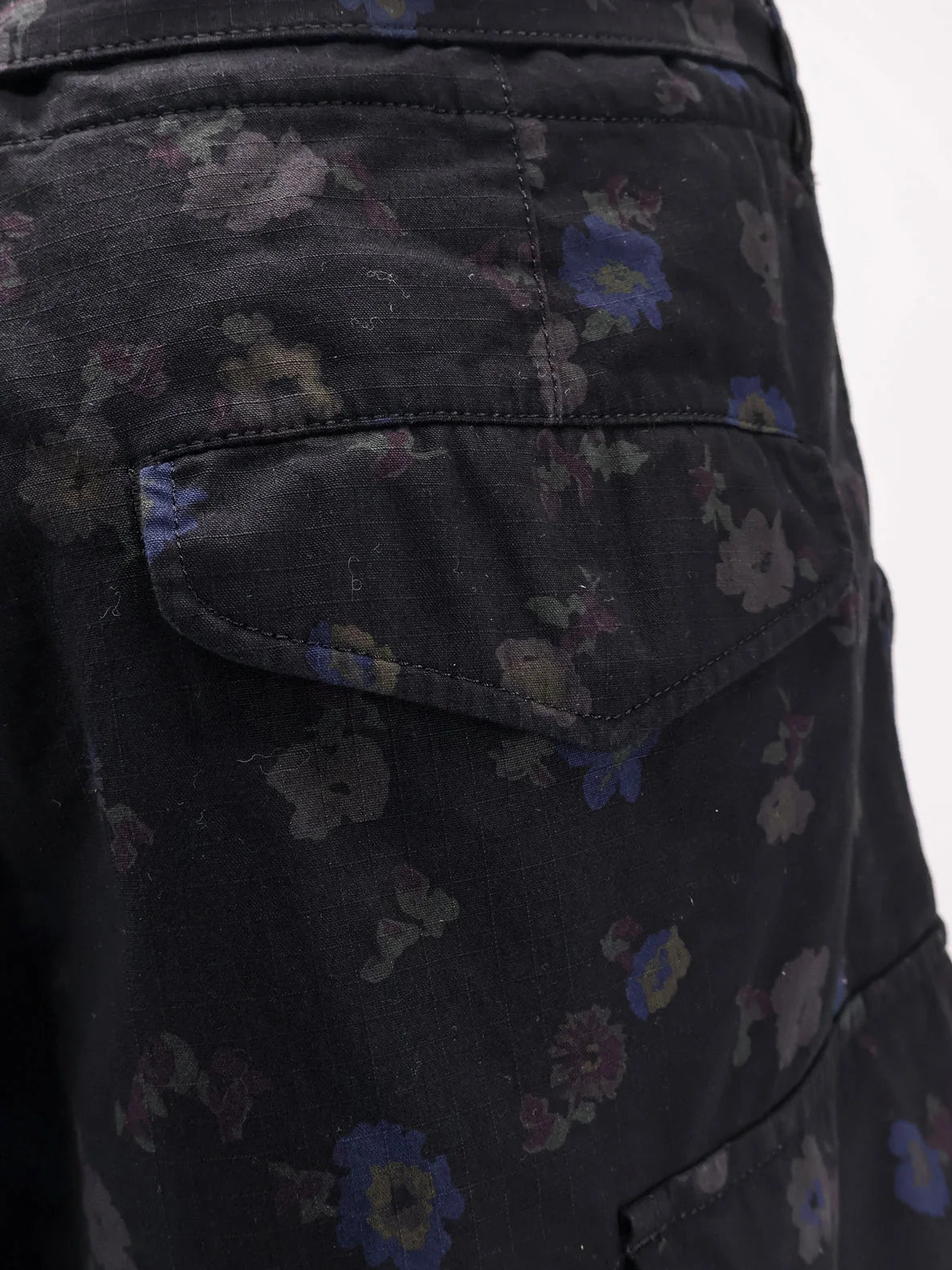 Printed cotton shorts