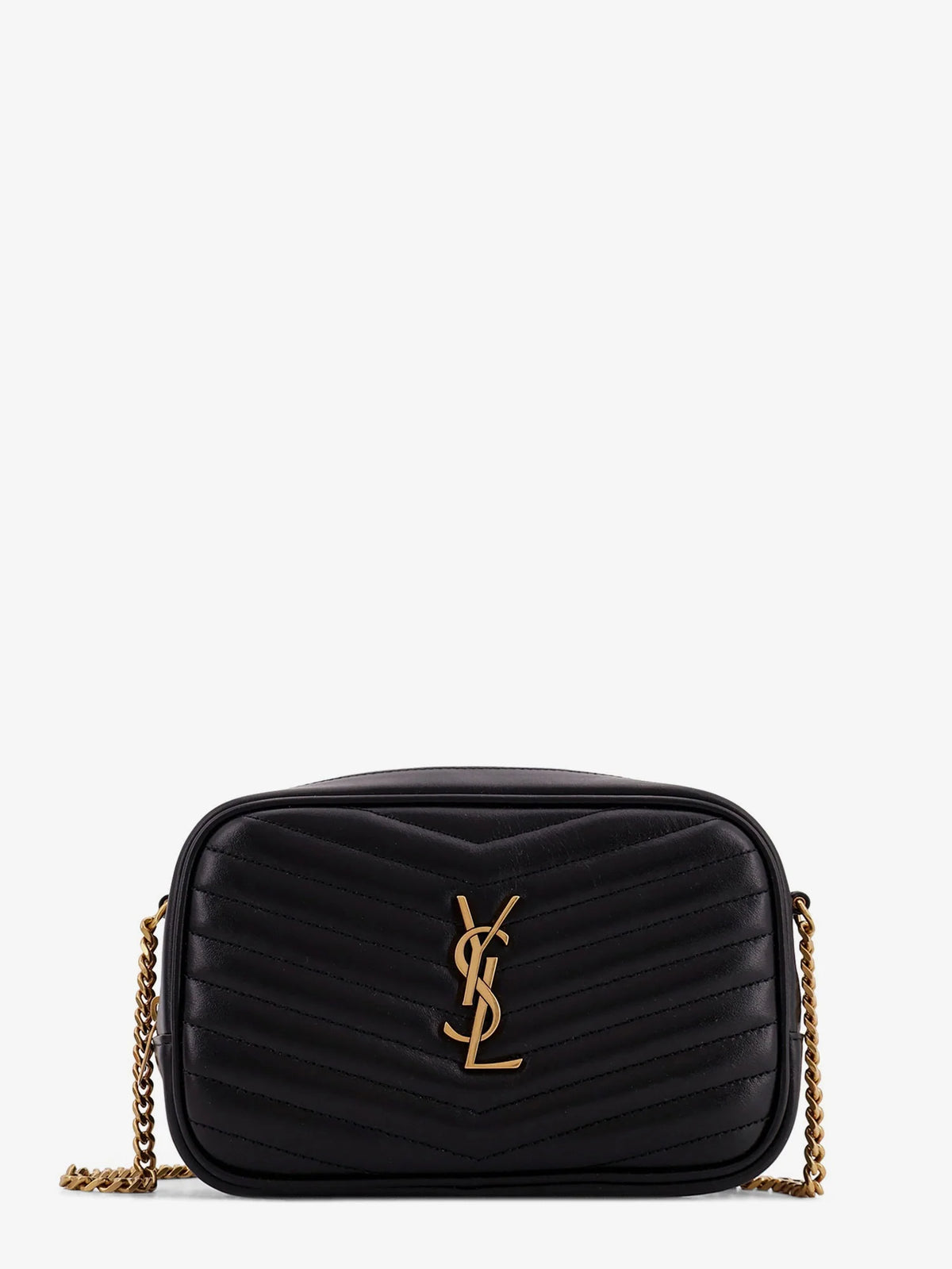 Mini Lou quilted leather crossbody bag