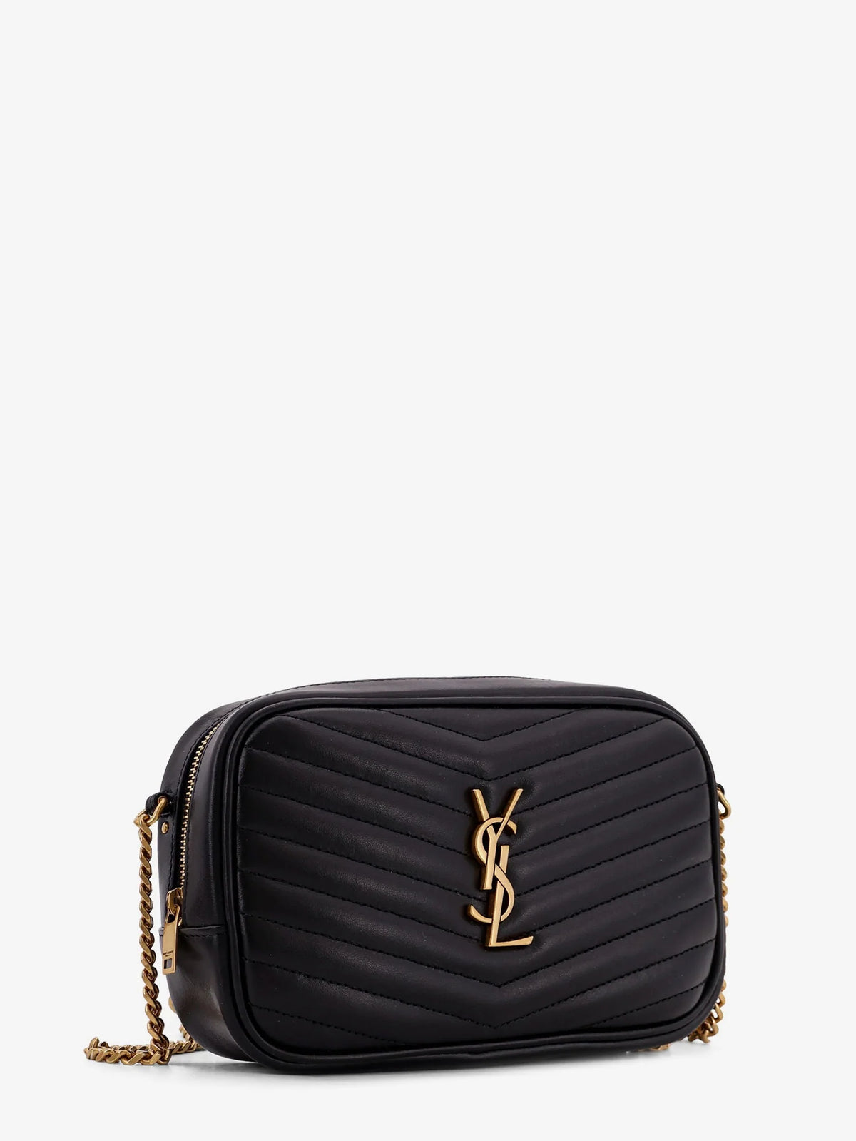 Mini Lou quilted leather crossbody bag