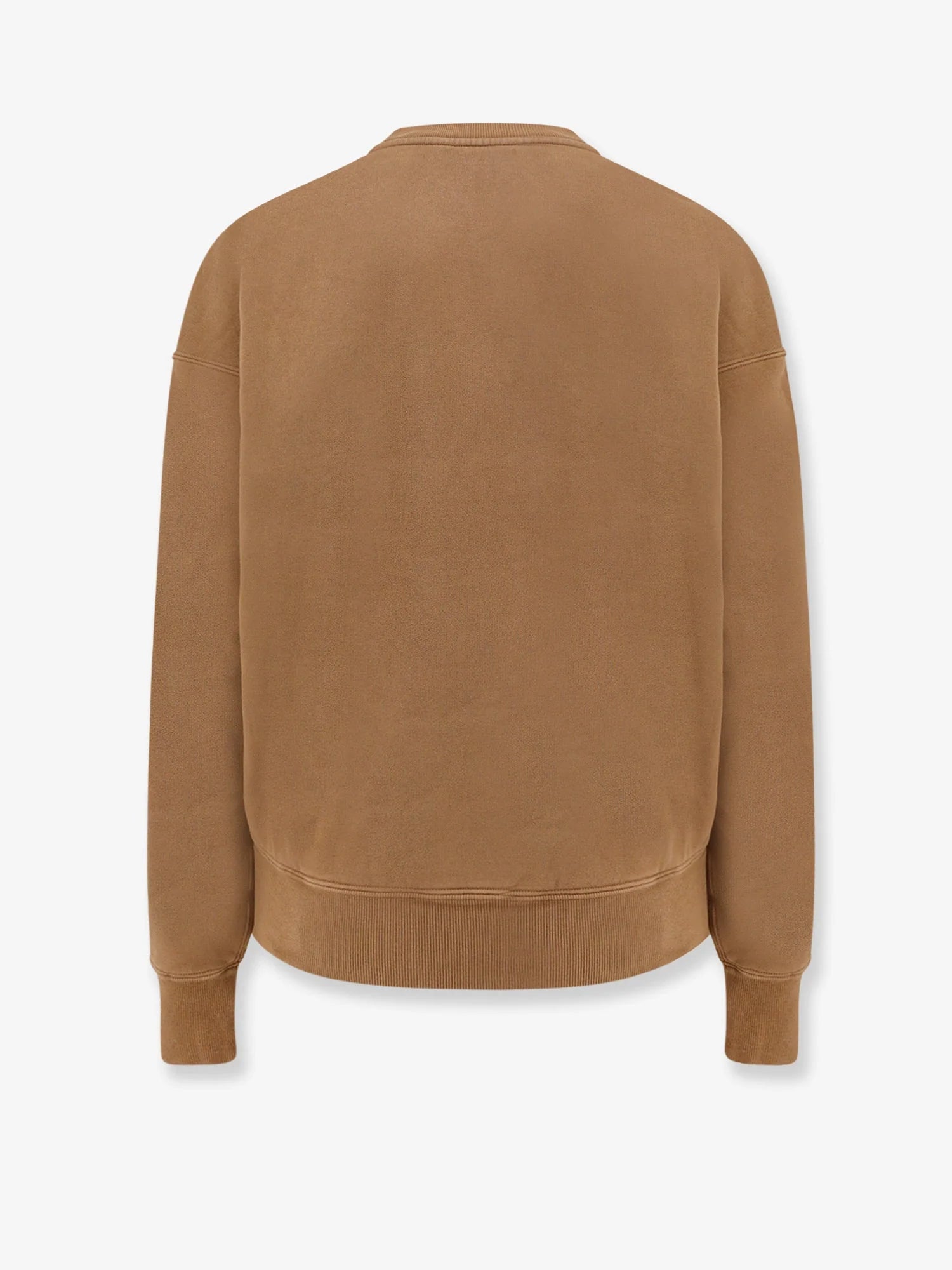 Certified cotton sweatshirt with logoed label