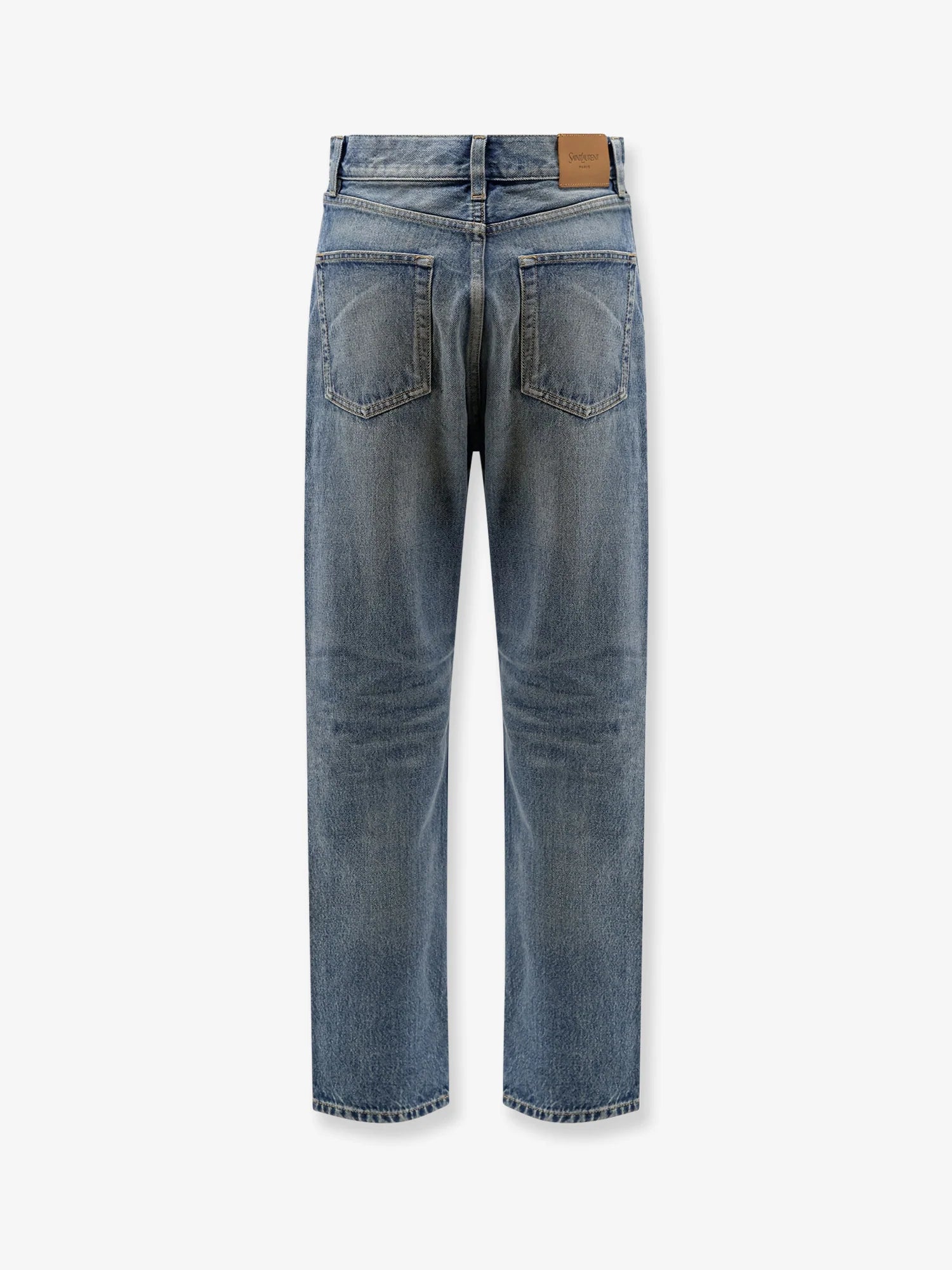 Ankle midi blue denim jeans