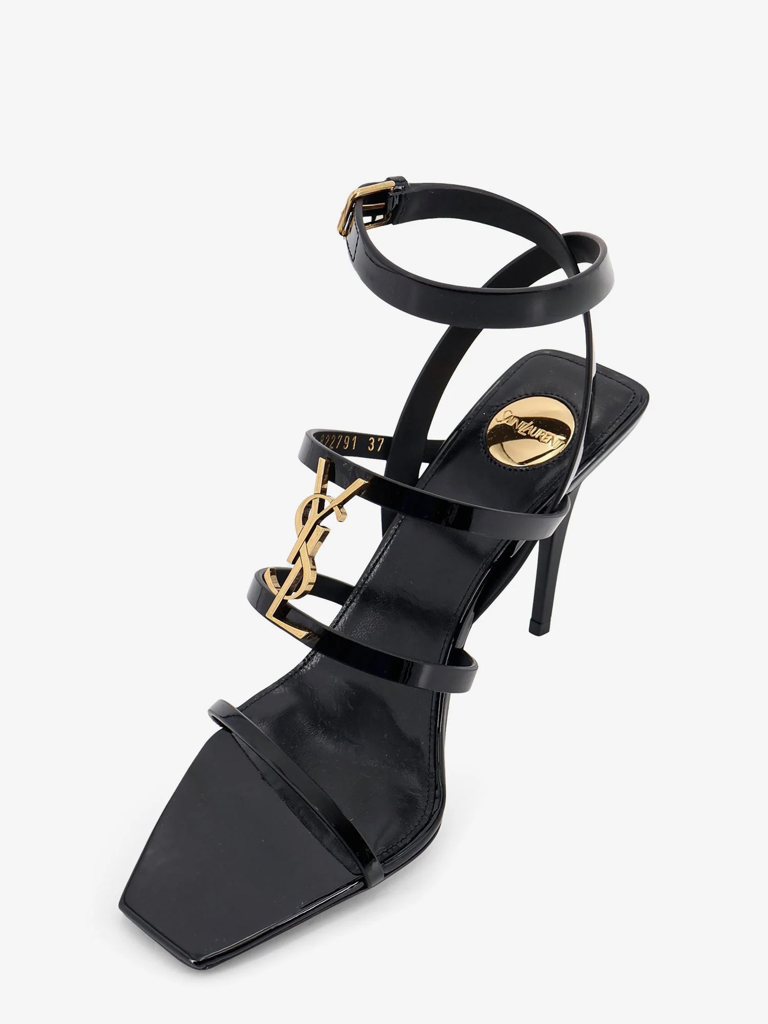 Cassandre patent leather sandals