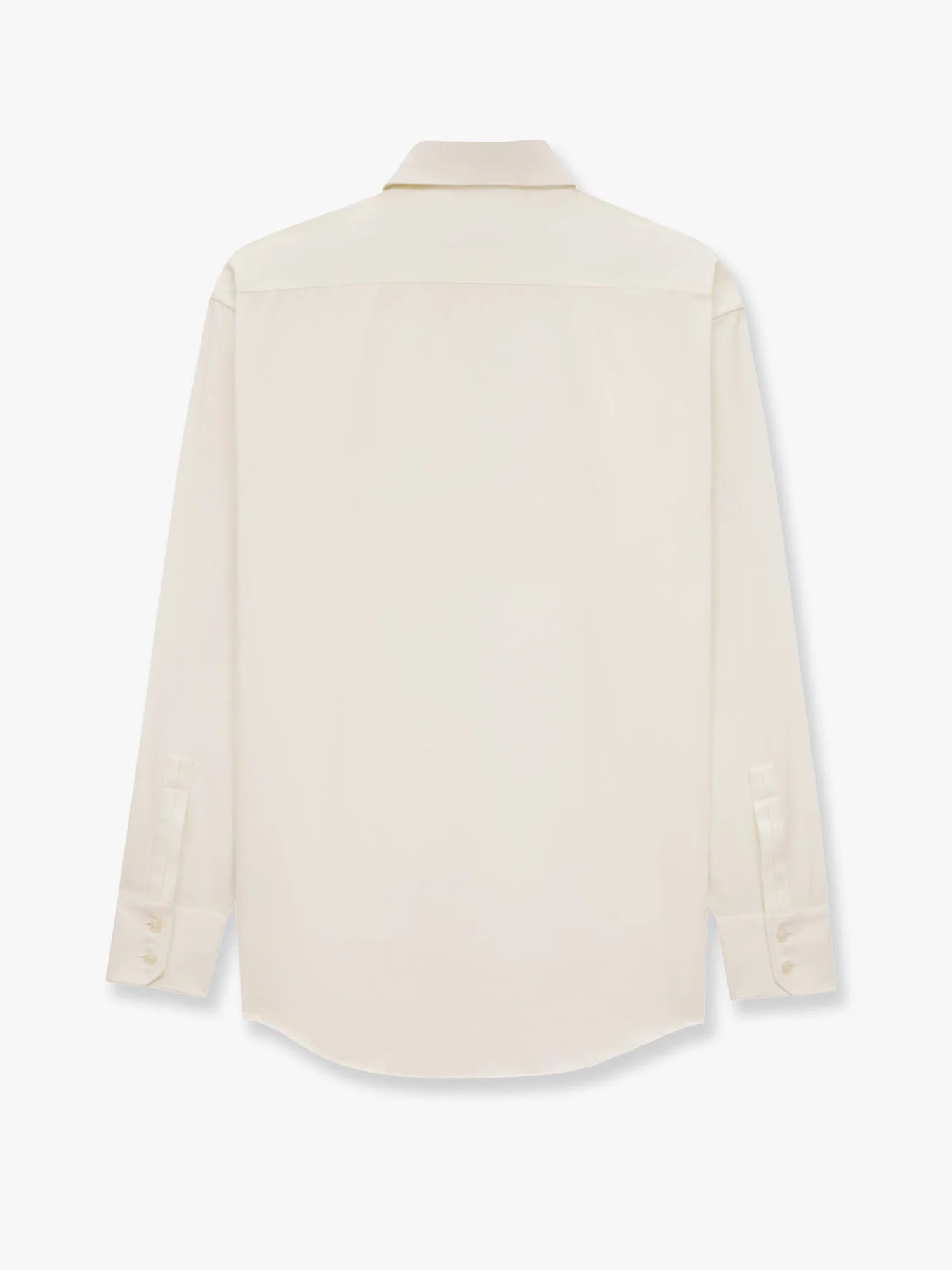 Certified cotton shirt with Monogram embroidery