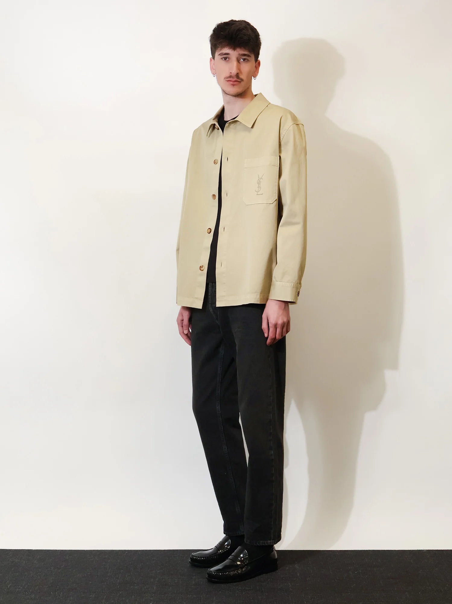 Cassandre certified cotton Overshirt