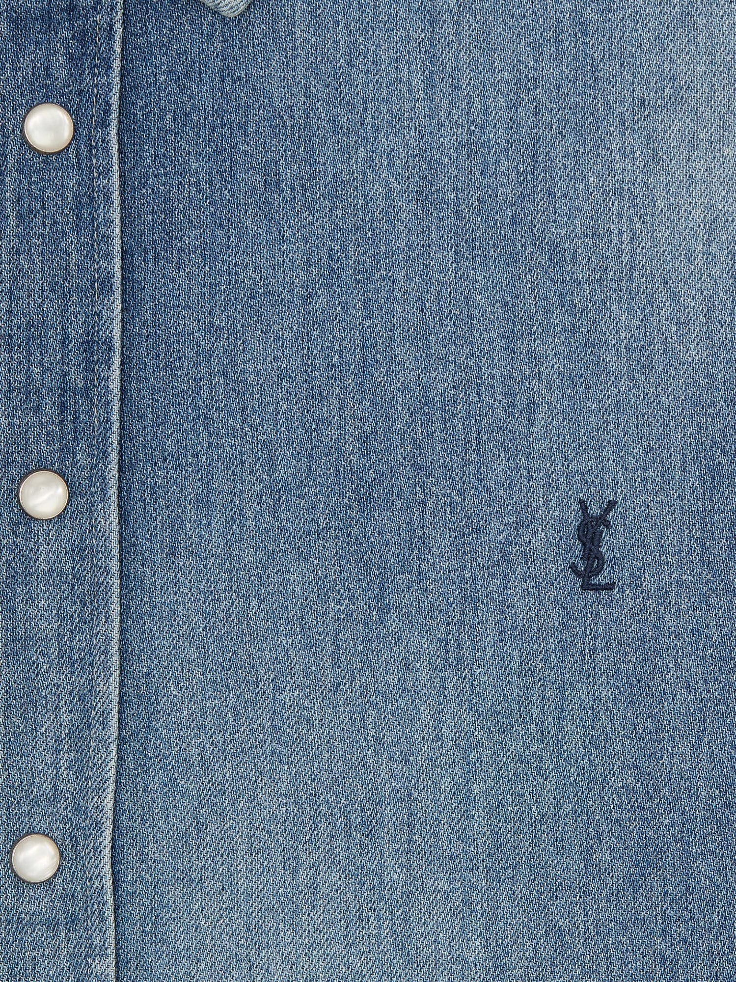 Cassandre Horizon Blue Denim Shirt