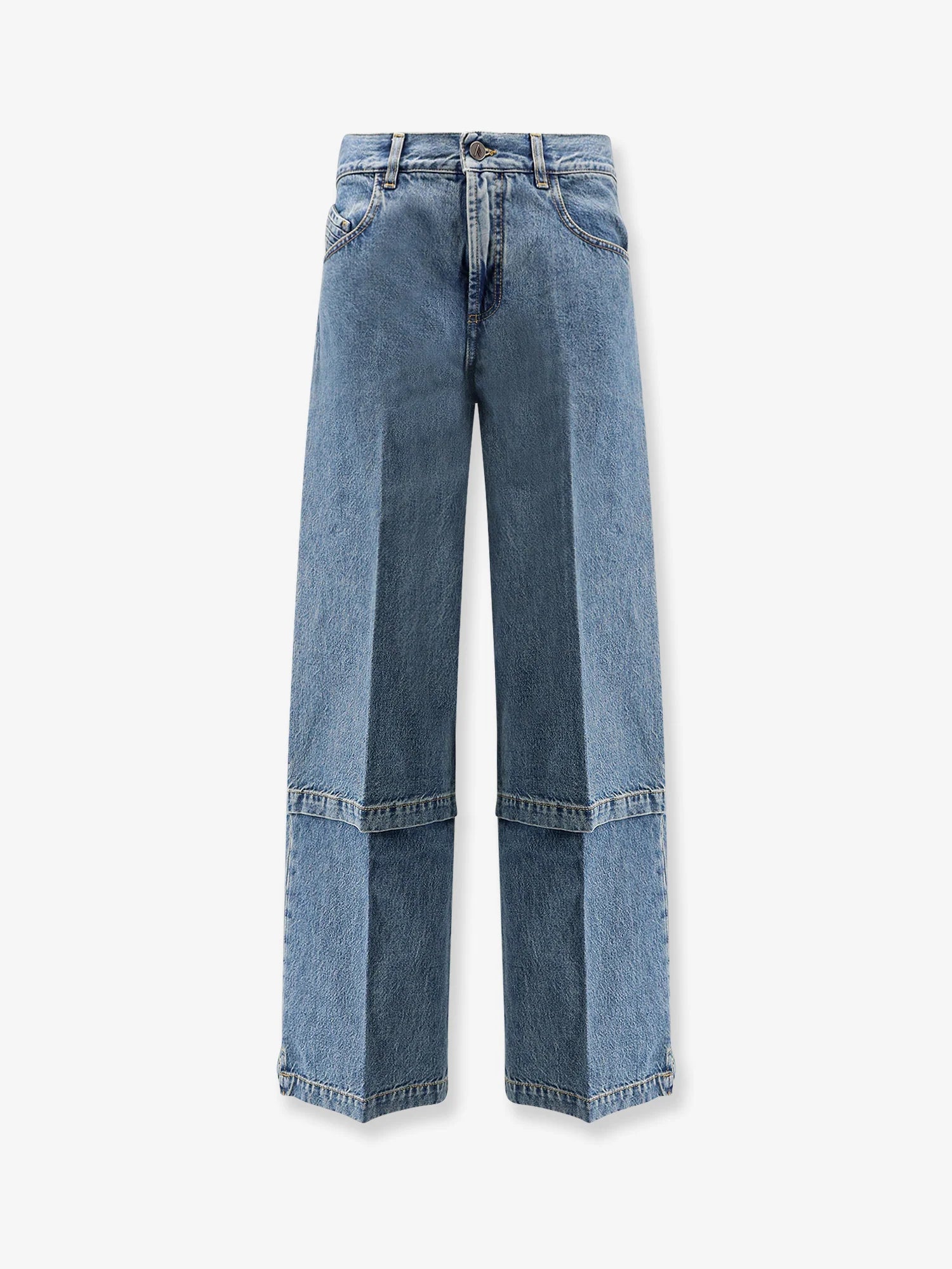 Jeans with Logo embroidery