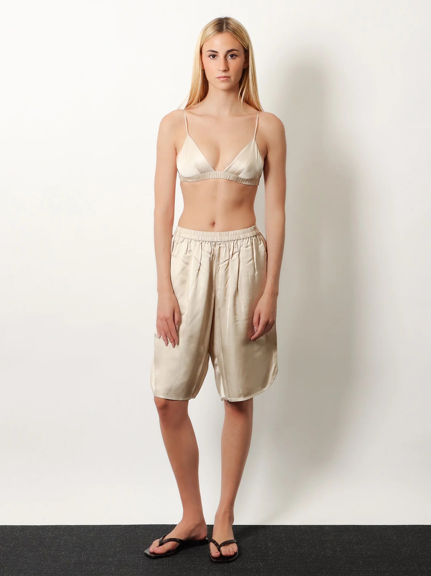 Nina satin bralette