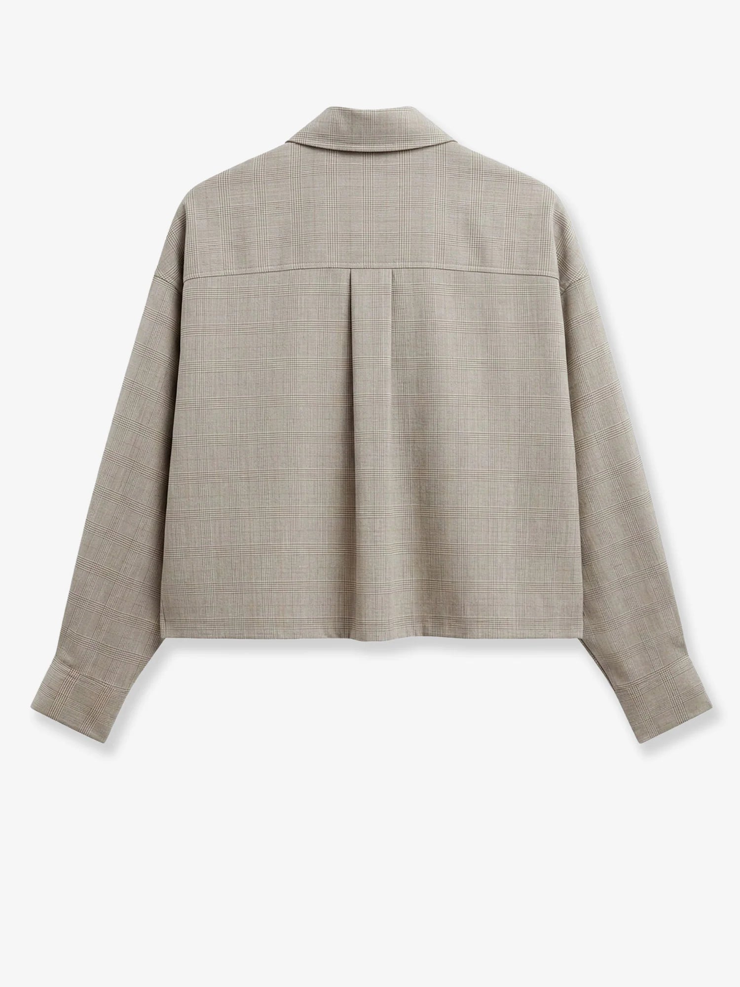Arlen shirt in virgin wool blend
